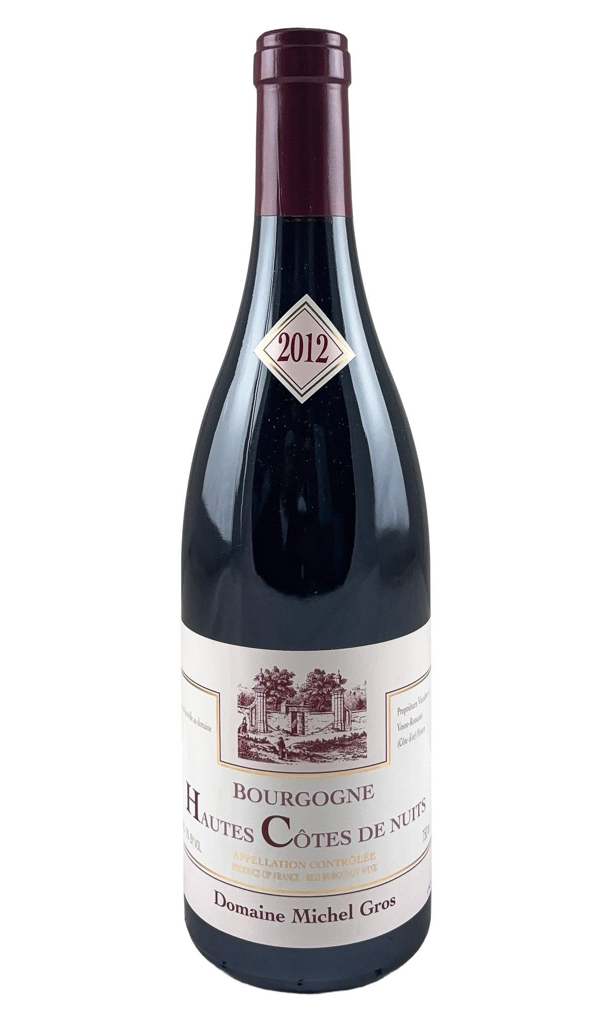 Bottle of Michel Gros, Haute Cote de Nuits Rouge, 2012 - Red Wine - Flatiron Wines & Spirits - New York