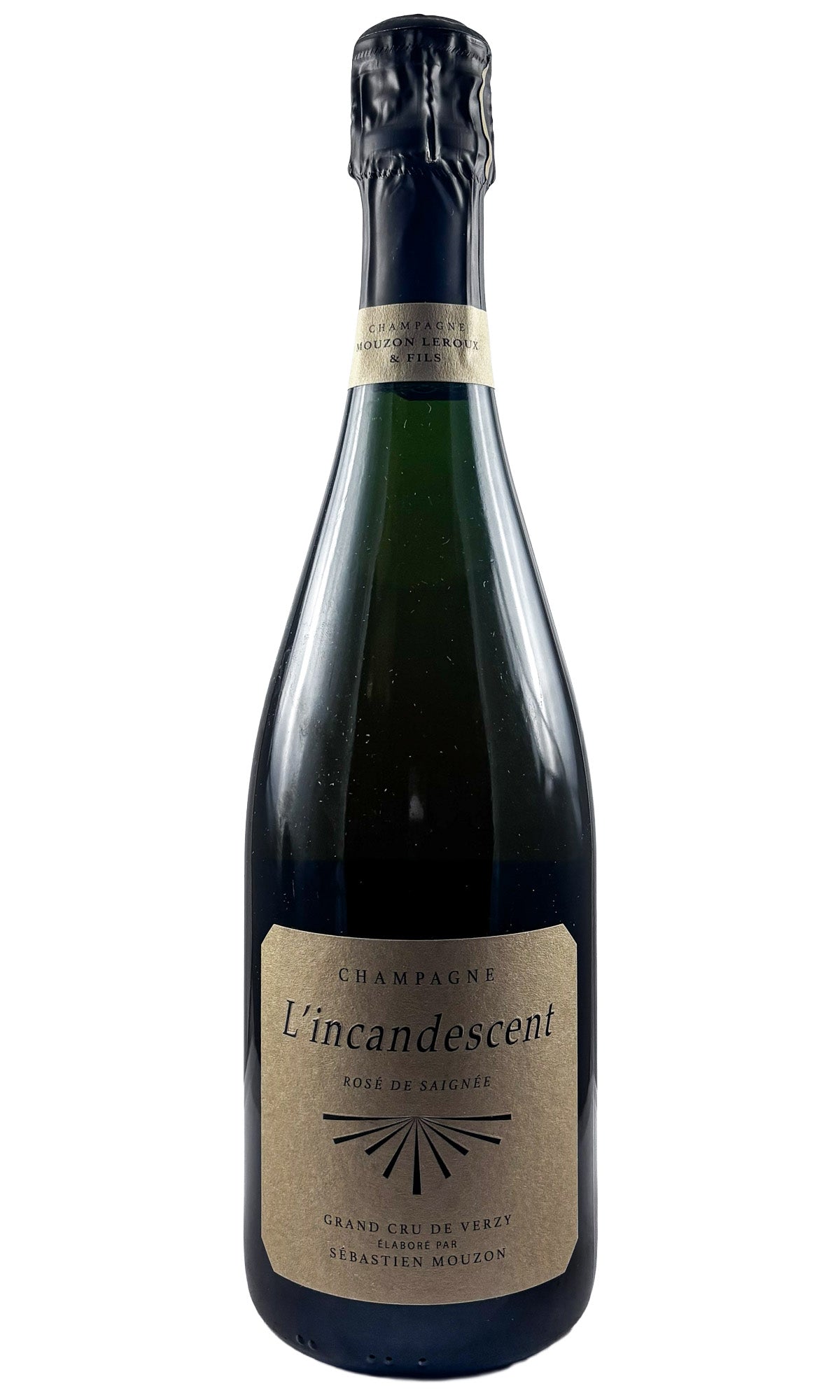 Bottle of Mouzon-Leroux, Champagne l'Incandescent Rose de Saignee Extra Brut , NV - Sparkling Wine - Flatiron Wines & Spirits - New York