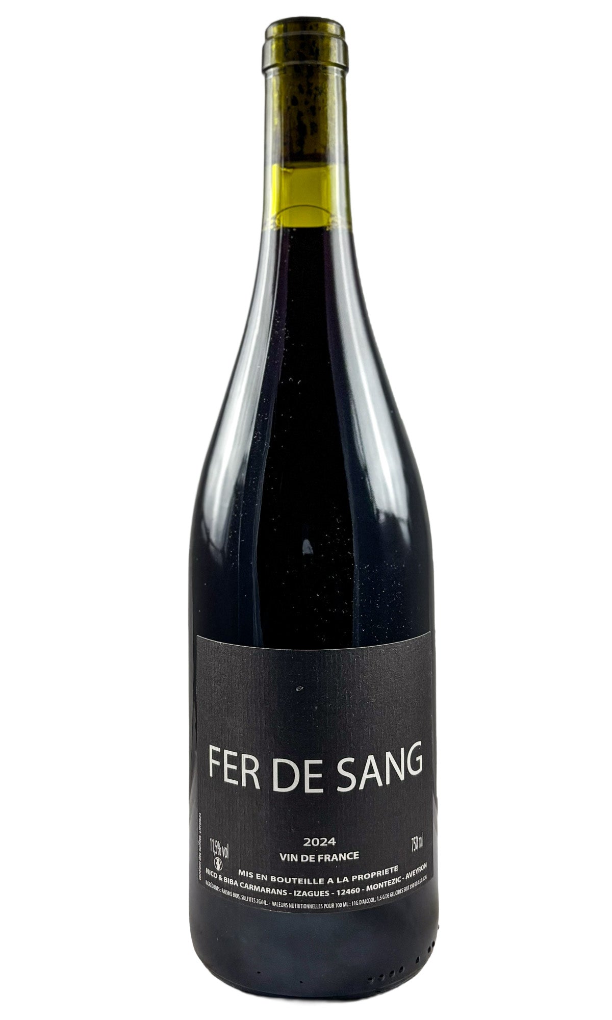 Bottle of Nicolas Carmarans, VdF "Fer de Sang", 2024 - Red Wine - Flatiron Wines & Spirits - New York