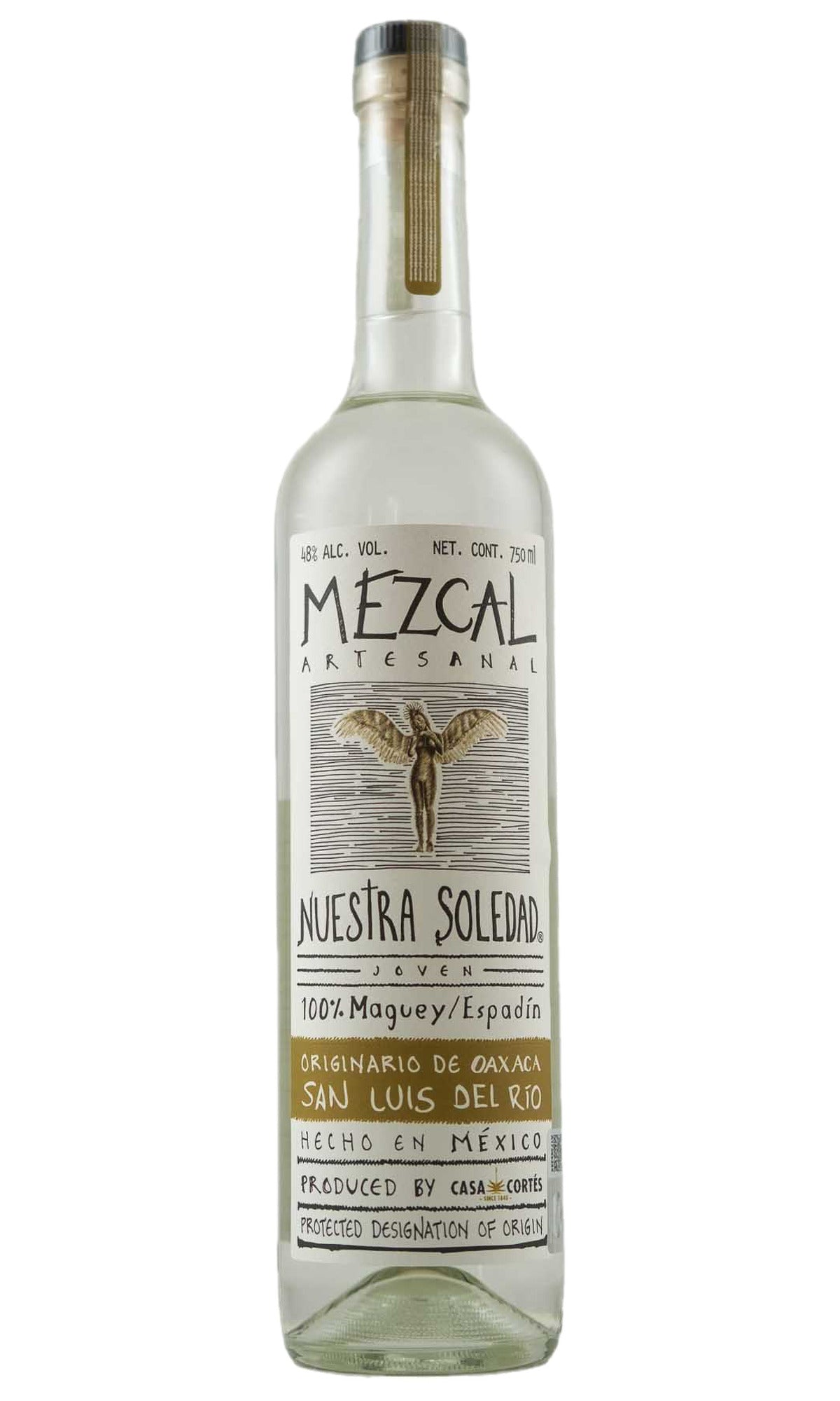 Bottle of Nuestra Soledad, Mezcal San Luis del Rio - Spirit - Flatiron Wines & Spirits - New York