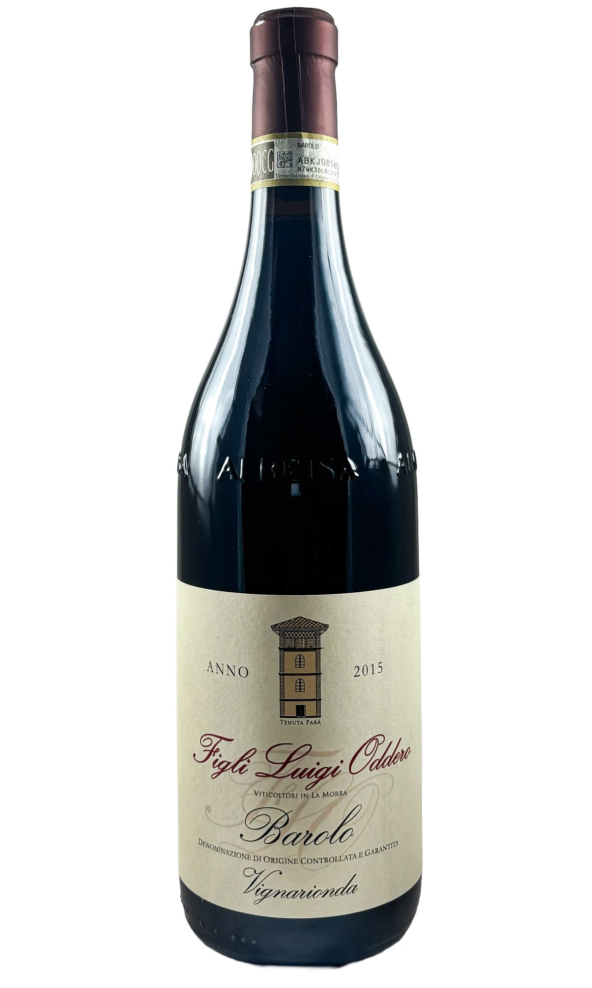 Bottle of Oddero, Barolo Vigna Rionda, 2015 - Red Wine - Flatiron Wines & Spirits - New York