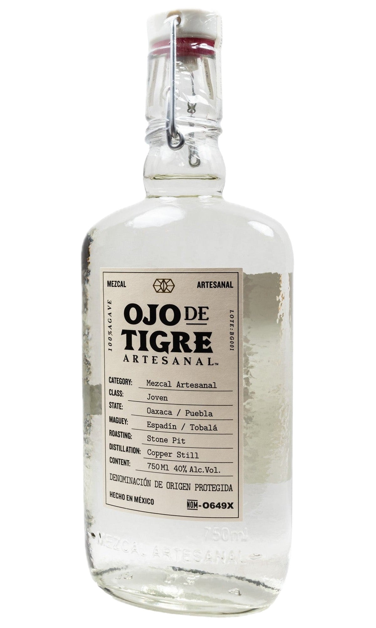 Bottle of Ojo de Tigre, Mezcal Joven, NV - Spirit - Flatiron Wines & Spirits - New York