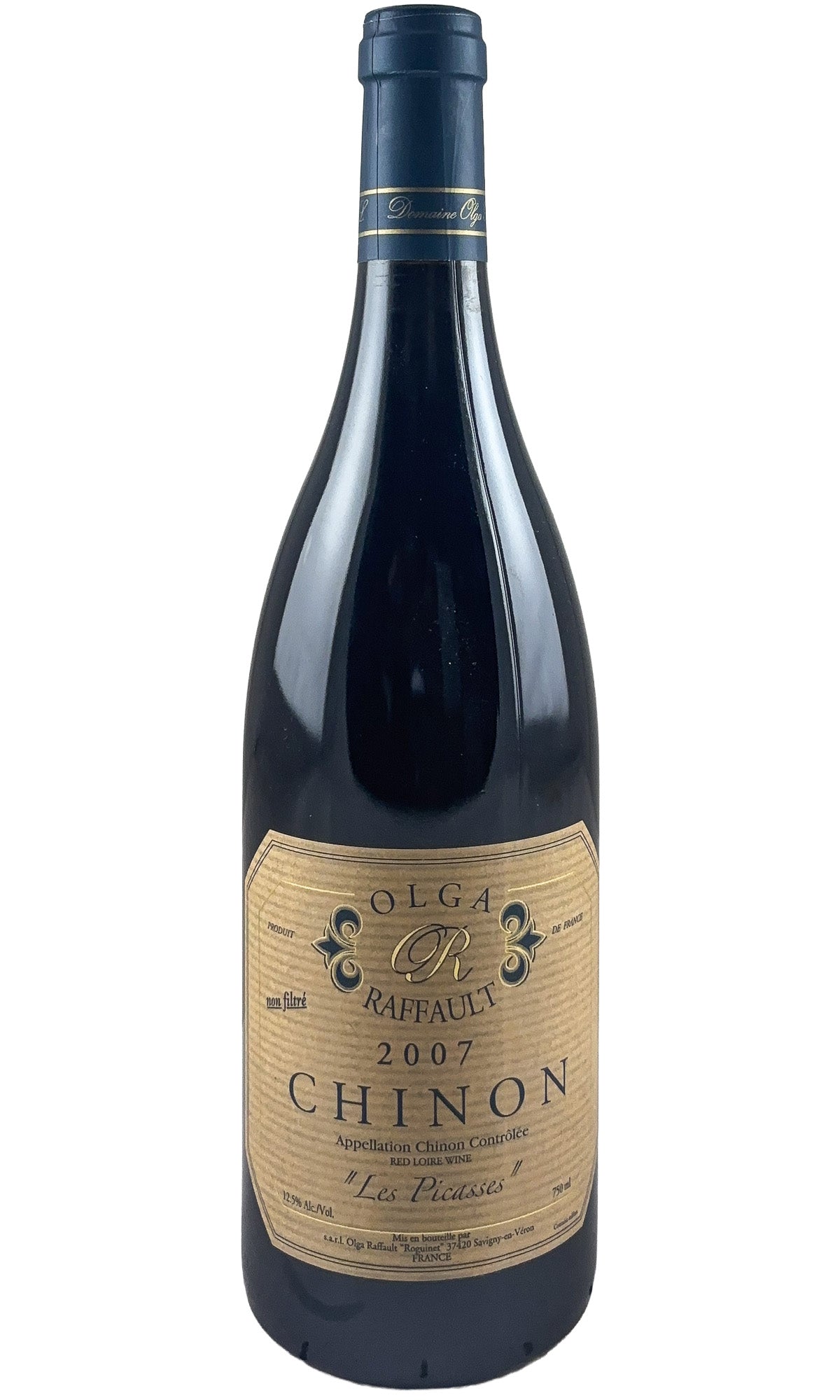 Bottle of Olga Raffault, Chinon Les Picasses, 2007 - Red Wine - Flatiron Wines & Spirits - New York