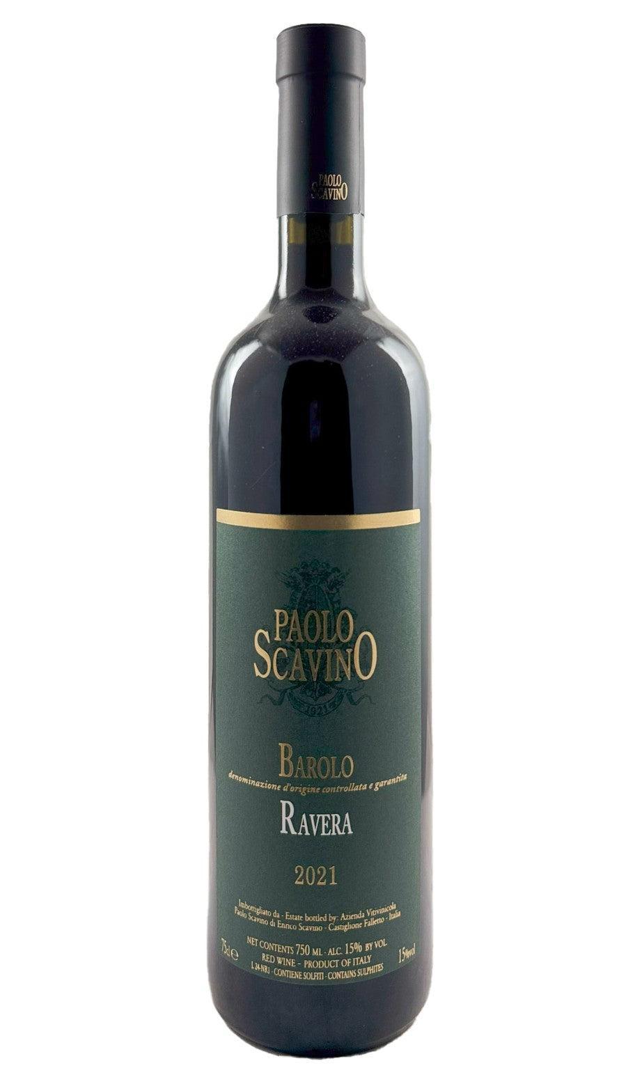 Bottle of Paolo Scavino, Barolo 'Ravera', 2021 - Red Wine - Flatiron Wines & Spirits - New York