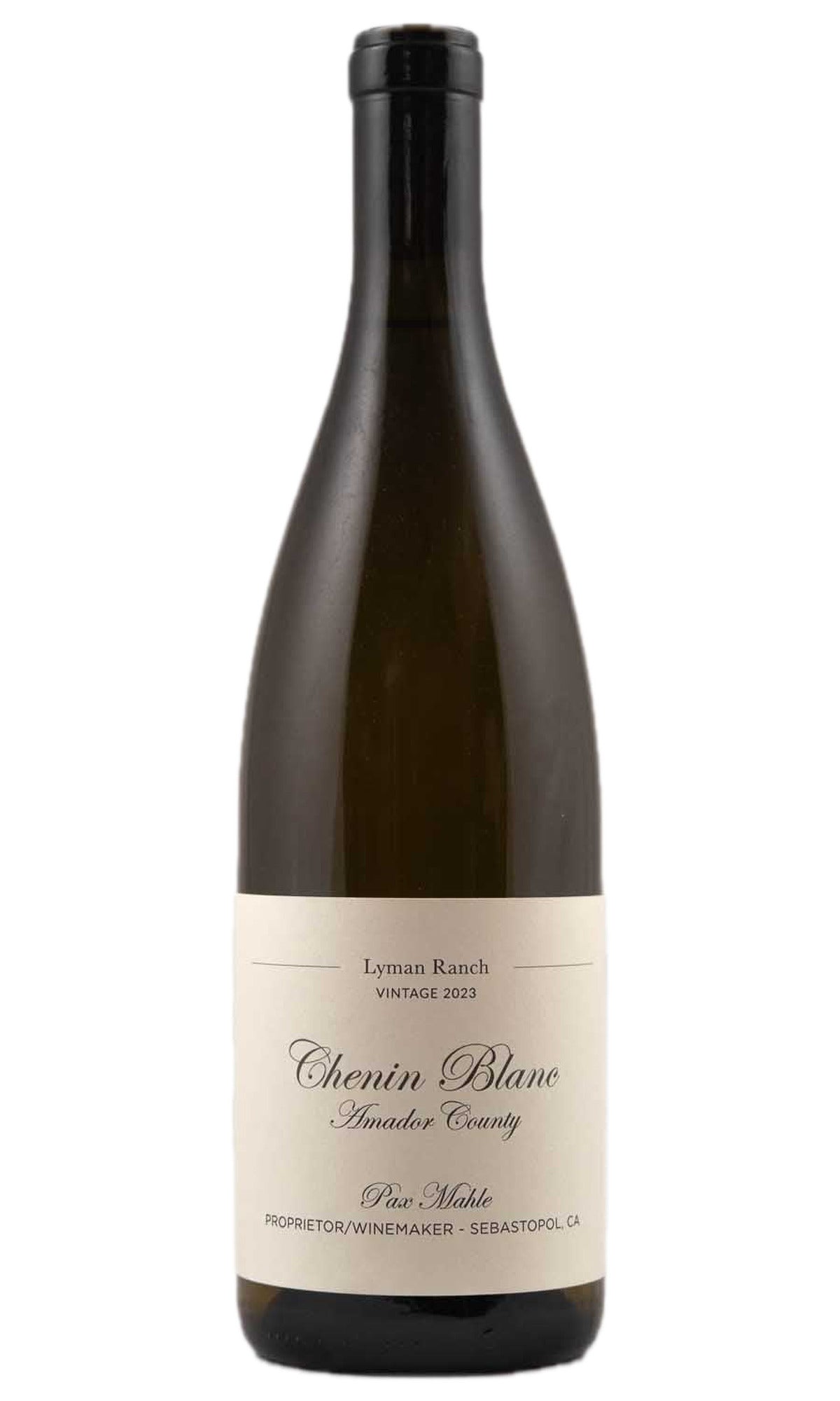 Bottle of Pax Wine Cellars, Chenin Blanc Lyman Ranch Amador County, 2023 - White Wine - Flatiron Wines & Spirits - New York
