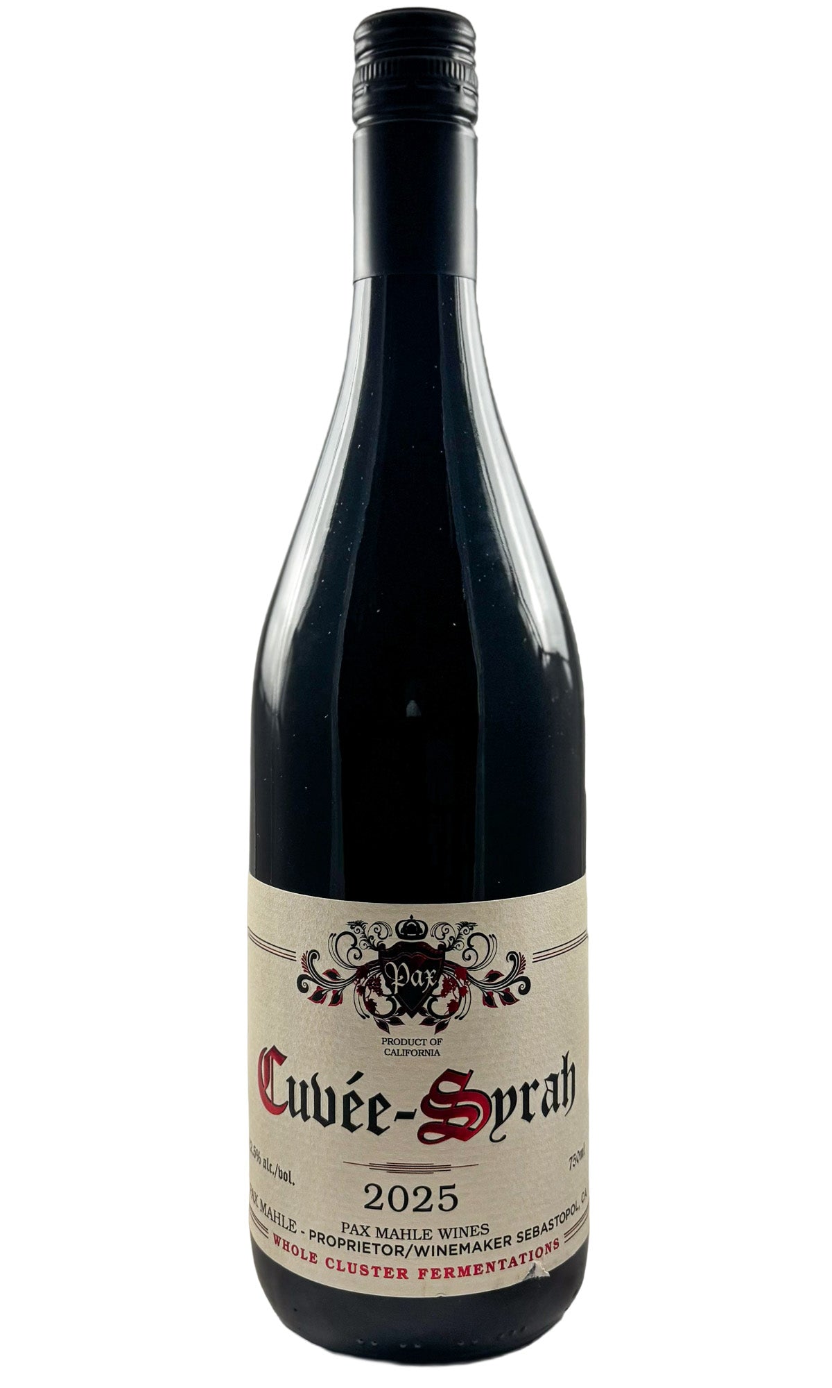 Bottle of Pax Wine Cellars, Syrah 'Cuvee Syrah', 2025 - Red Wine - Flatiron Wines & Spirits - New York