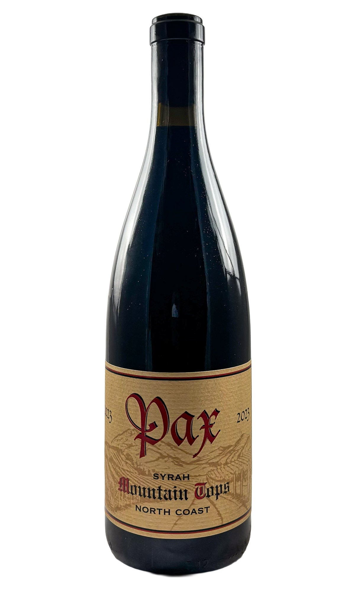 Bottle of Pax Wine Cellars, Syrah Mountain Tops, 2023 - Red Wine - Flatiron Wines & Spirits - New York