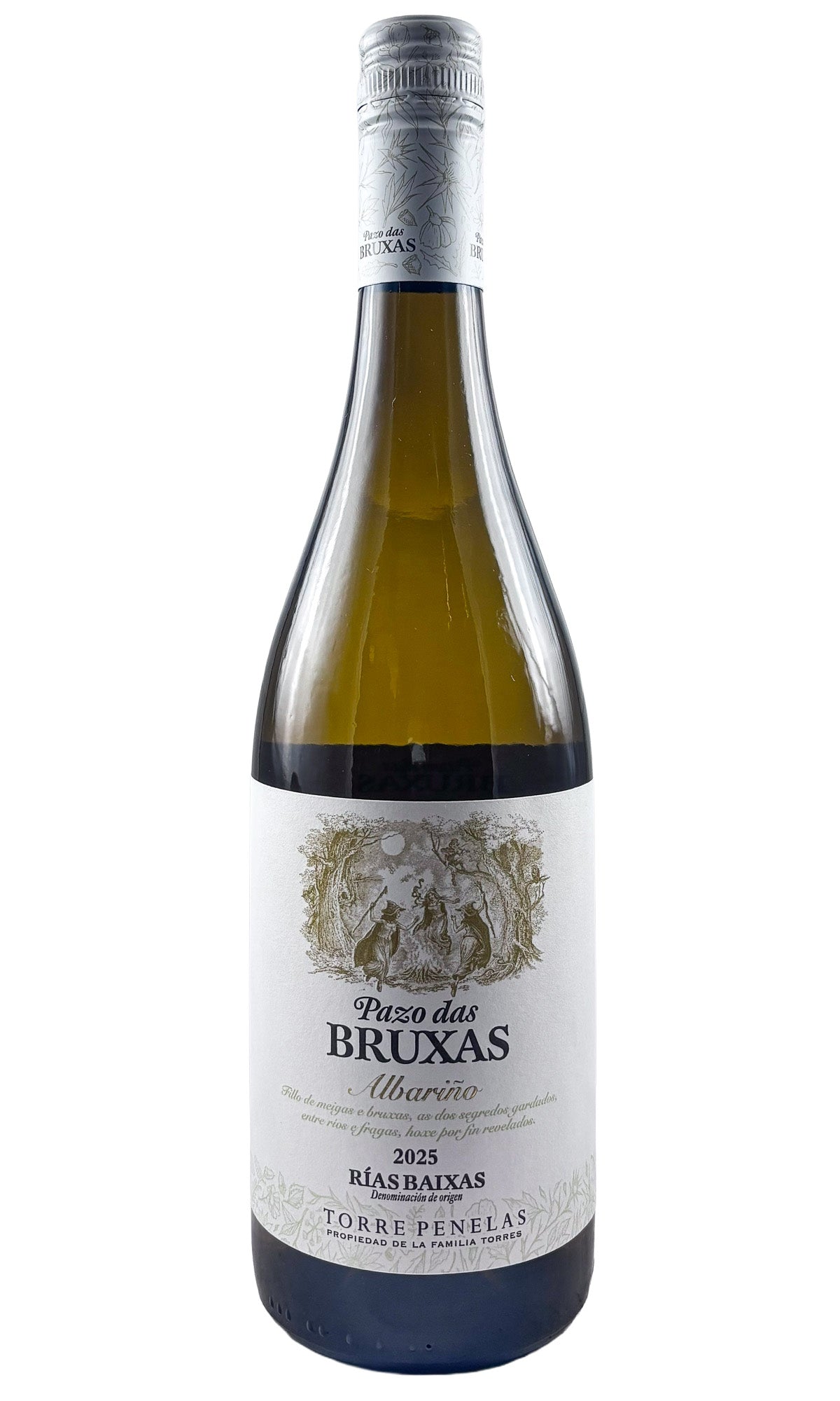 Bottle of Pazo das Bruxas, Rias Baixas Albarino Pazo das Bruxas, 2025 - White Wine - Flatiron Wines & Spirits - New York