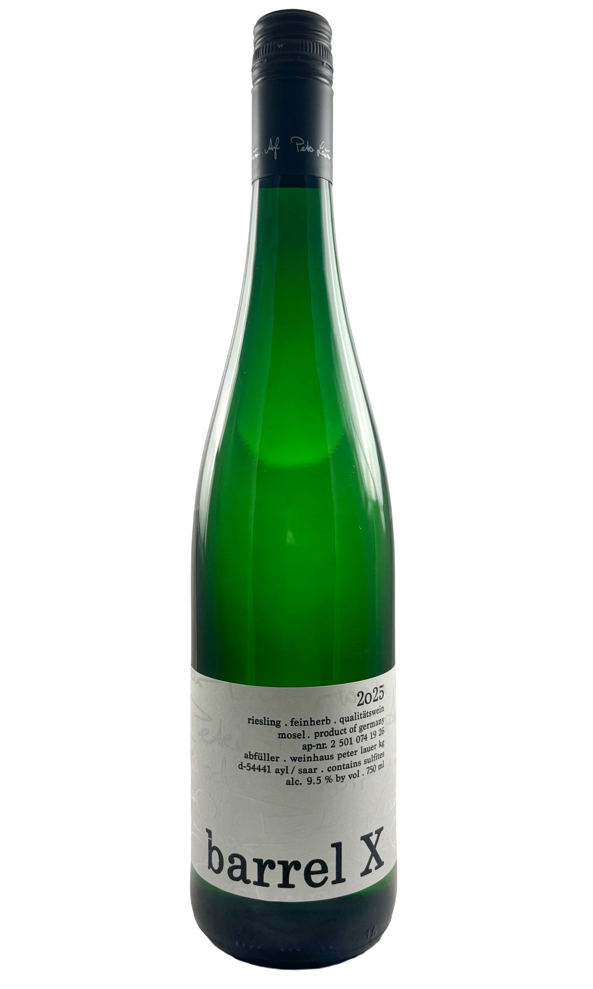Bottle of Peter Lauer, Riesling 'Barrel X', 2025 - White Wine - Flatiron Wines & Spirits - New York