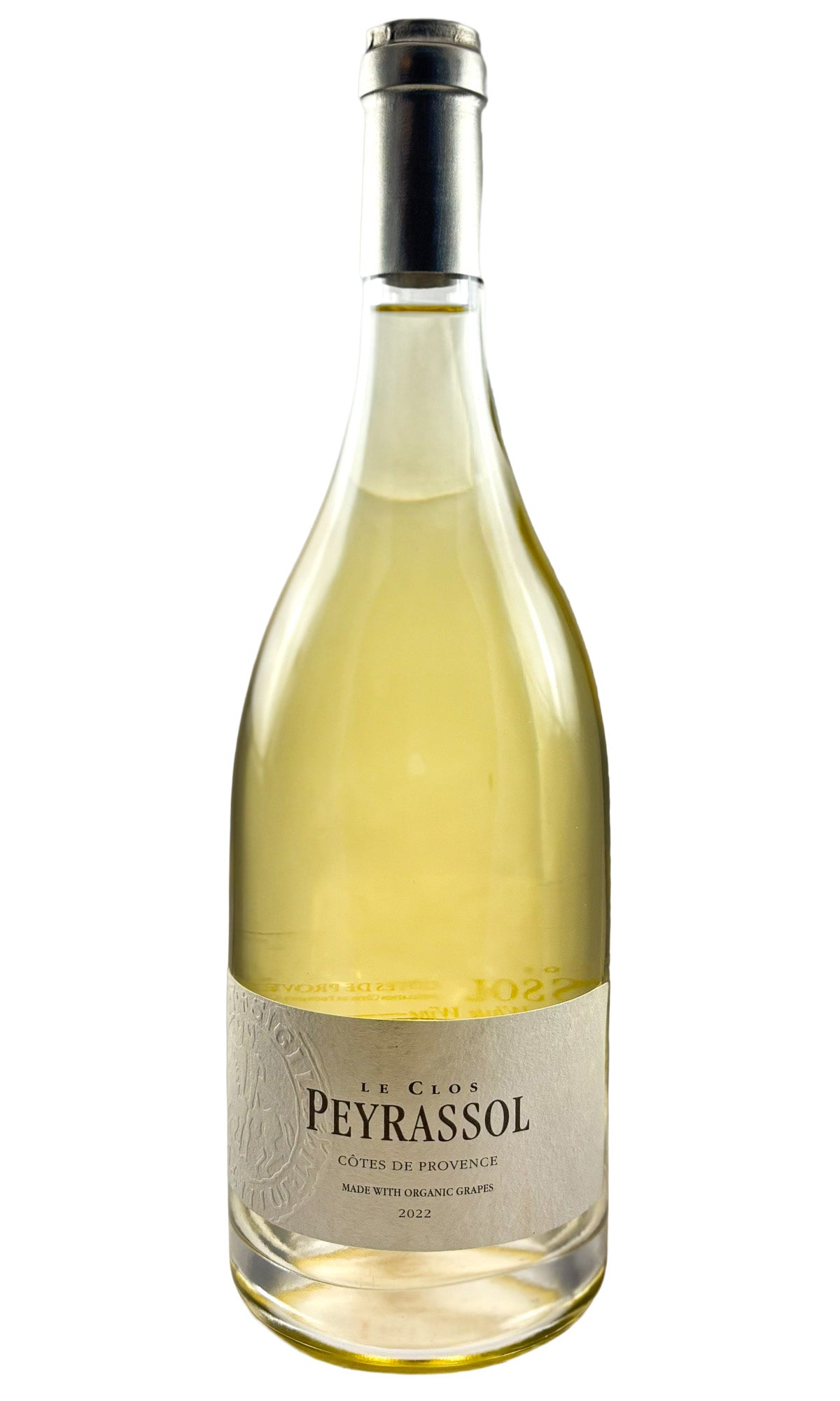 Bottle of Peyrassol, Cotes de Provence Blanc Le Clos, 2022 - Rosé Wine - Flatiron Wines & Spirits - New York