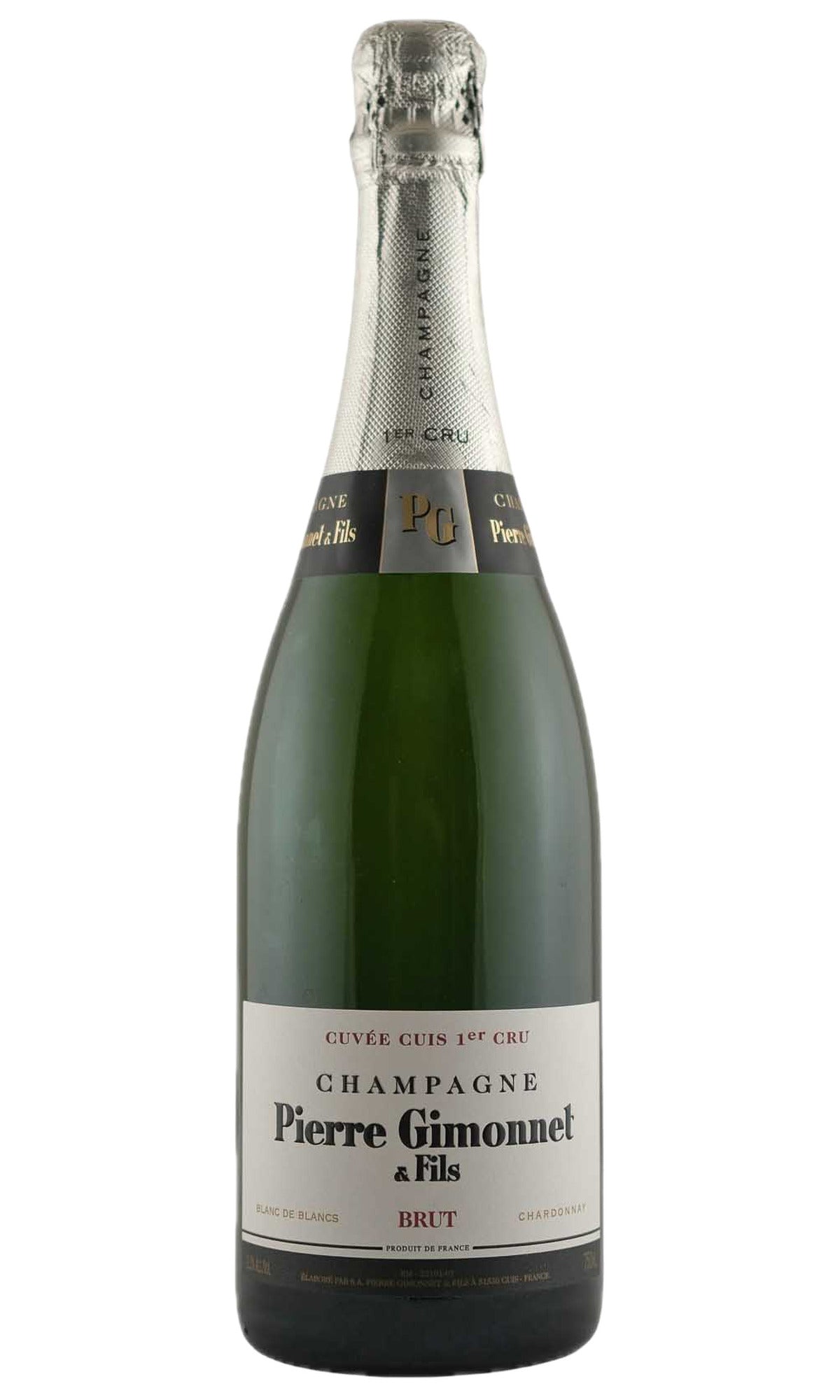 Bottle of Pierre Gimonnet et Fils, Champagne Cuis 1er Cru Blanc de Blancs Brut, NV - Sparkling Wine - Flatiron Wines & Spirits - New York