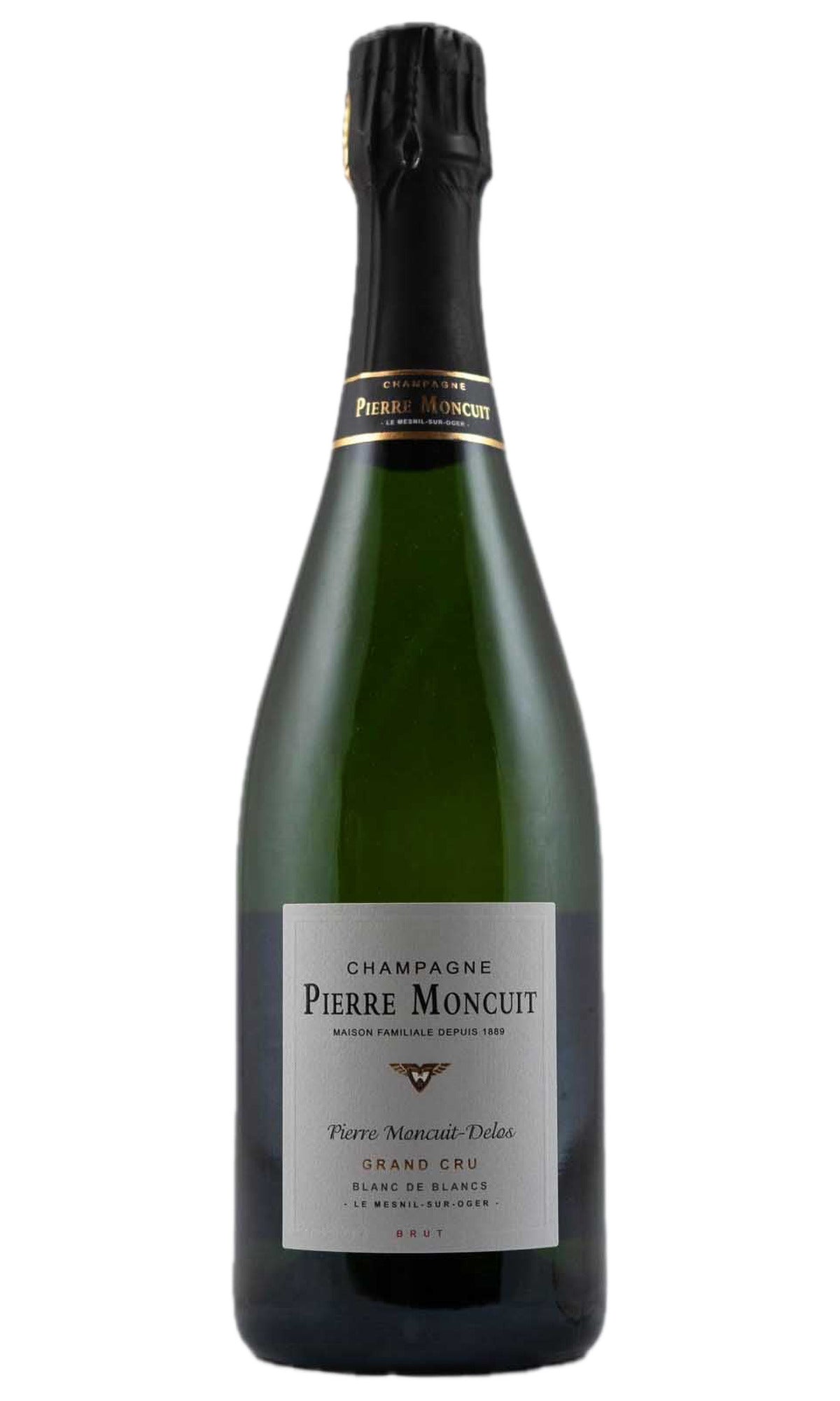 Bottle of Pierre Moncuit, Champagne Delos Brut Blanc de Blancs GC, NV - Sparkling Wine - Flatiron Wines & Spirits - New York