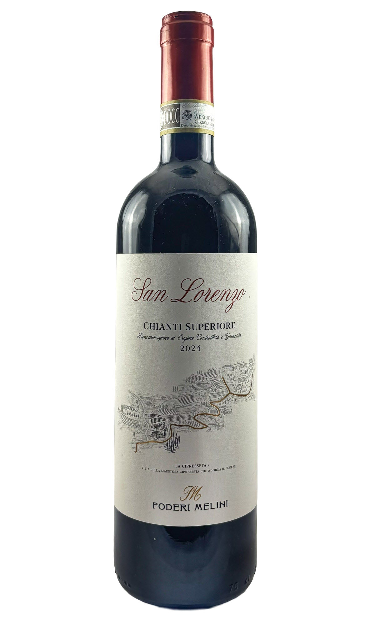 Poderi Melini, Chianti Superiore San Lorenzo, 2024 – Flatiron