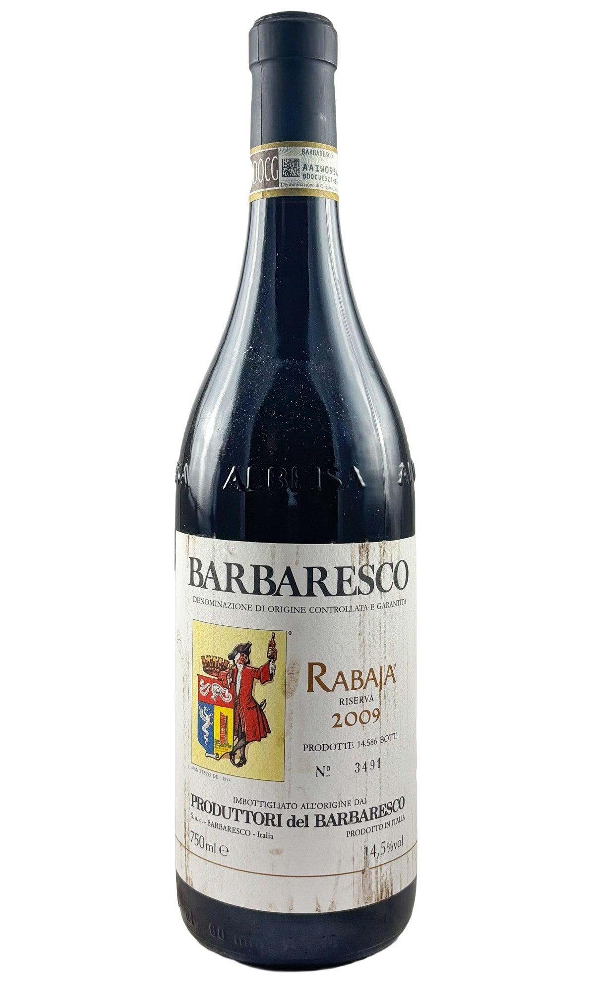 Bottle of Produttori del Barbaresco, Barbaresco Rabaja Riserva, 2009 - Red Wine - Flatiron Wines & Spirits - New York