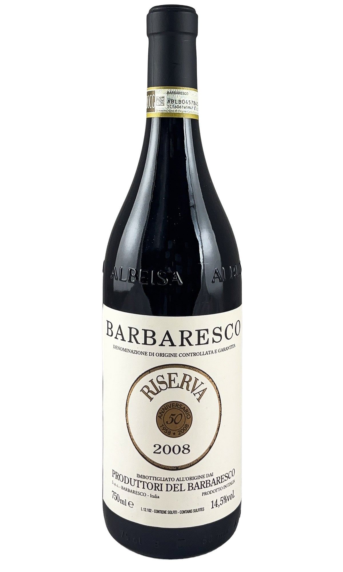 Bottle of Produttori del Barbaresco, Barbaresco Riserva, 2008 - Red Wine - Flatiron Wines & Spirits - New York