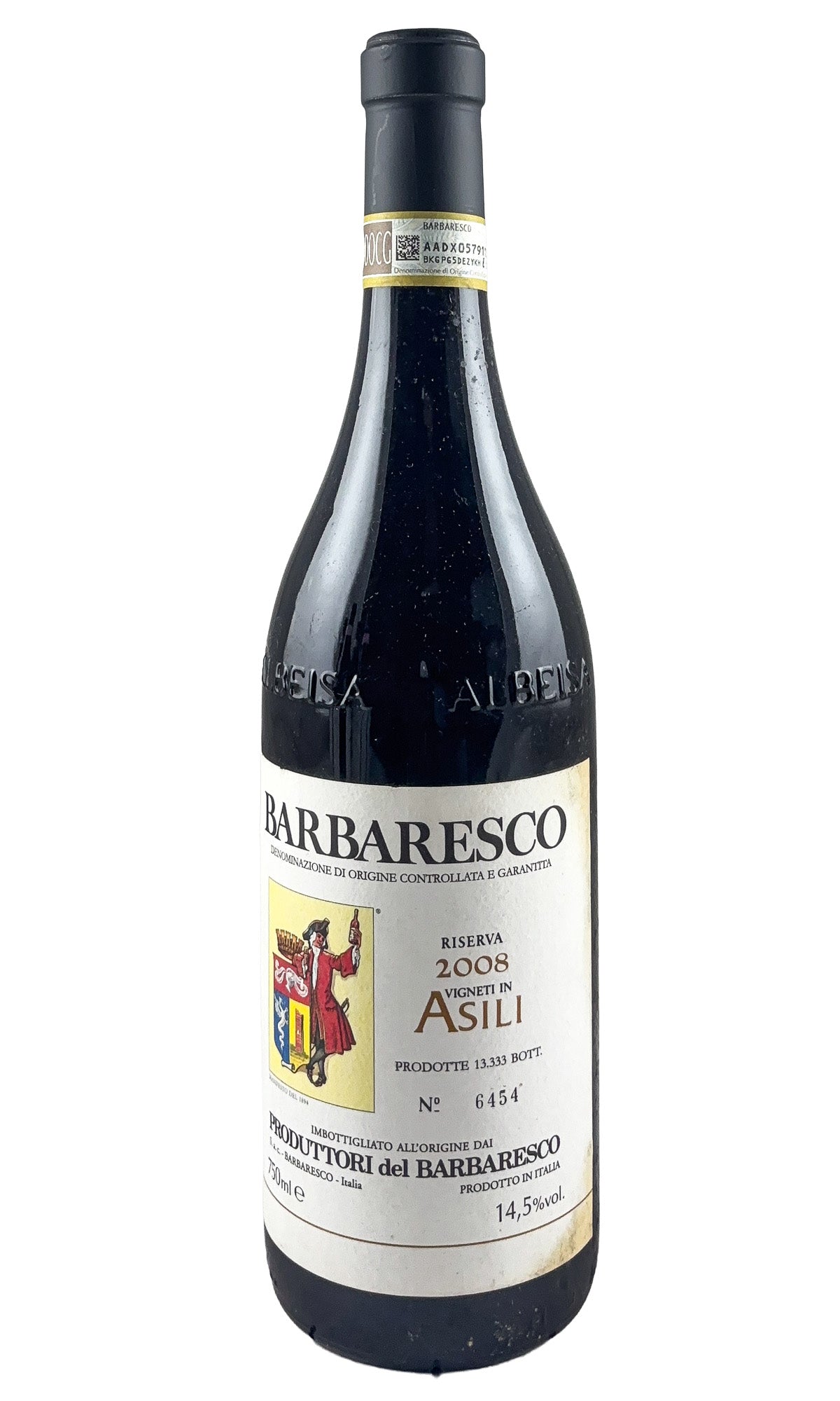 Bottle of Produttori del Barbaresco, Barbaresco Riserva Asili, 2008 - Red Wine - Flatiron Wines & Spirits - New York