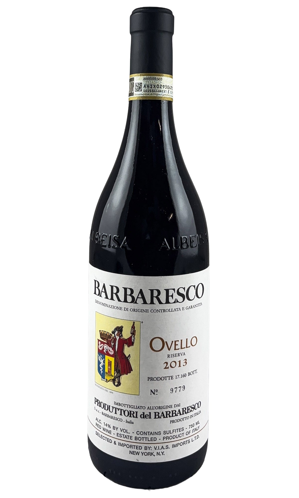 Bottle of Produttori del Barbaresco, Barbaresco Riserva Ovello, 2013 - Red Wine - Flatiron Wines & Spirits - New York