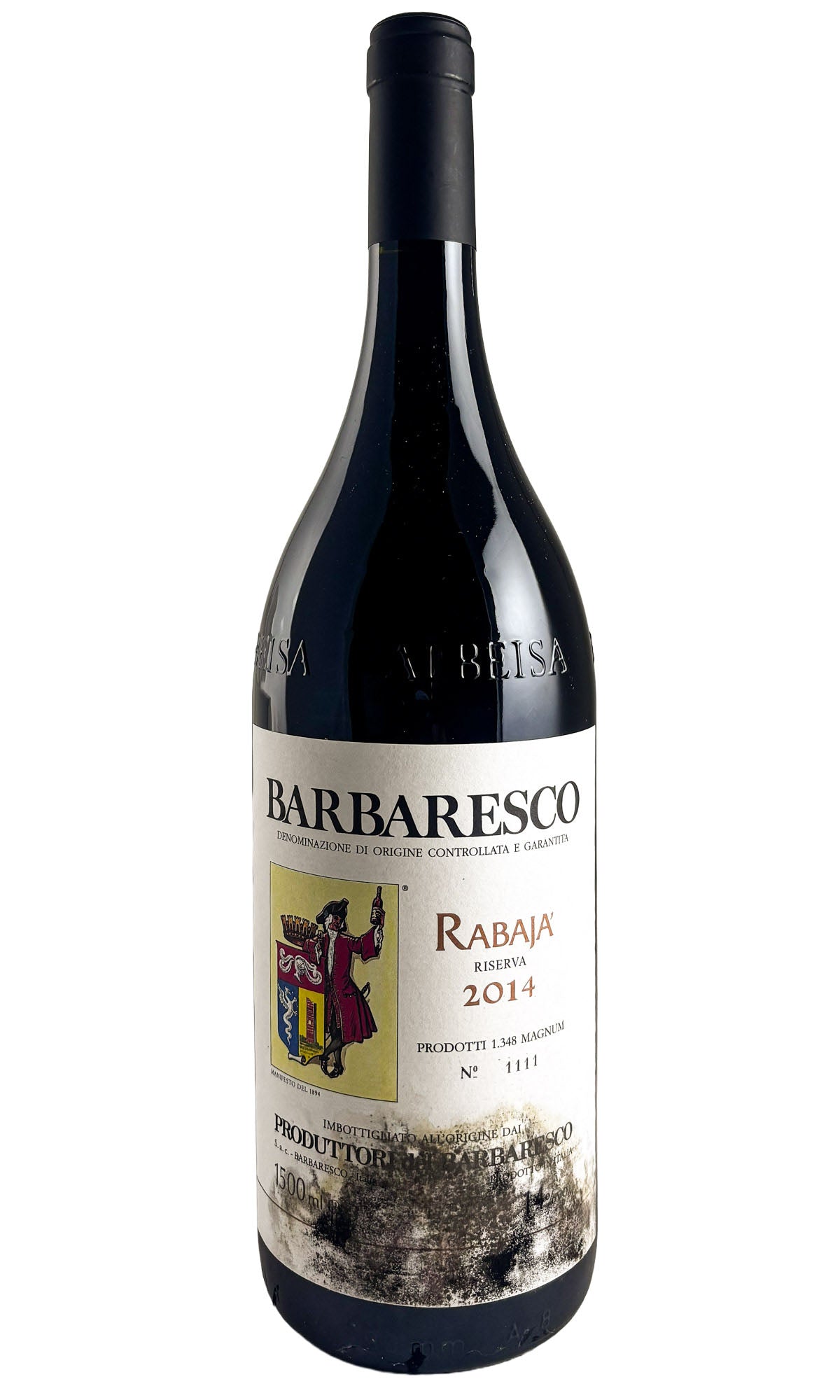 Bottle of Produttori del Barbaresco, Barbaresco Riserva Rabajà, 2014 (1.5L, Bin soiled label) - Red Wine - Flatiron Wines & Spirits - New York