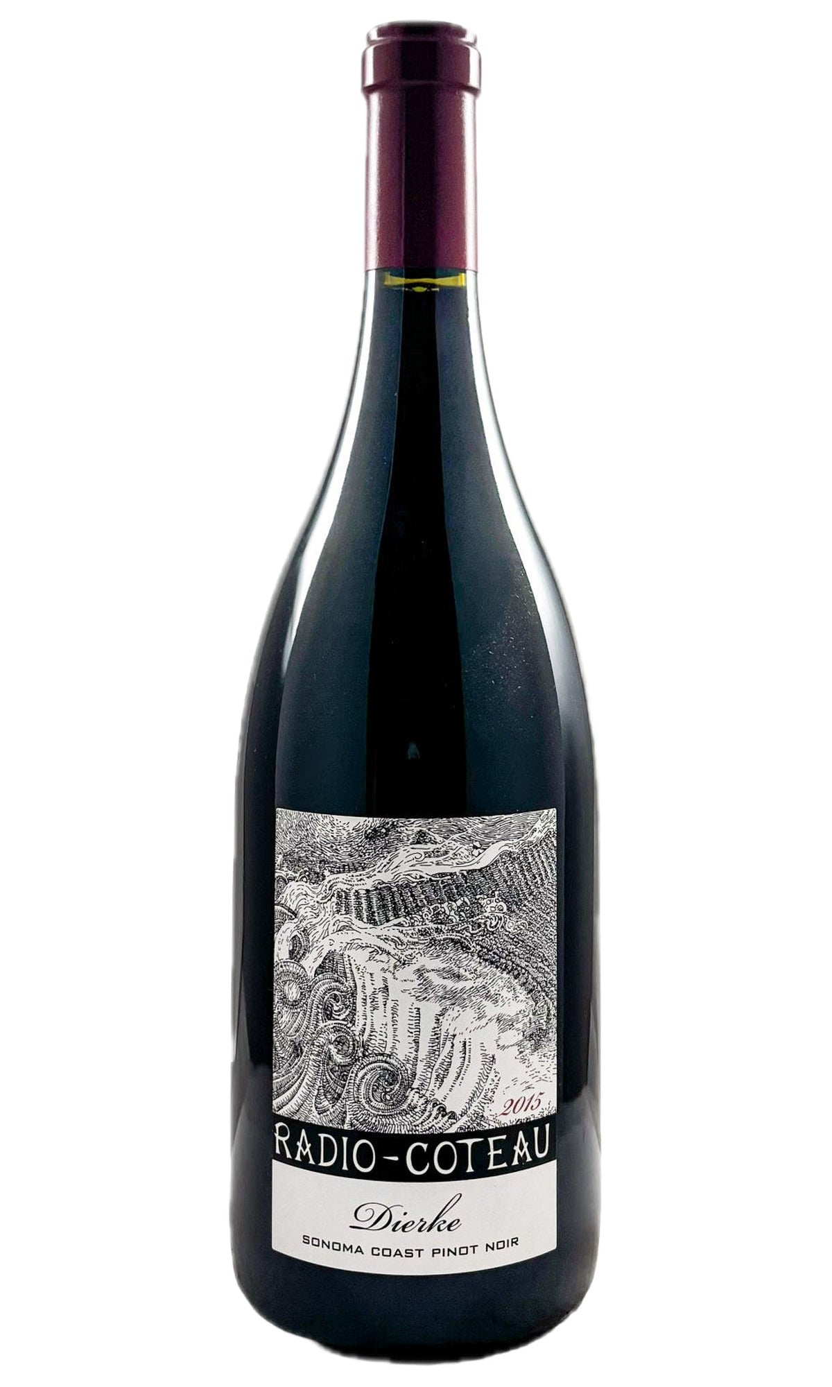 Bottle of Radio-Coteau, Pinot Noir Dierke Sonoma Coast, 2015 - Red Wine - Flatiron Wines & Spirits - New York