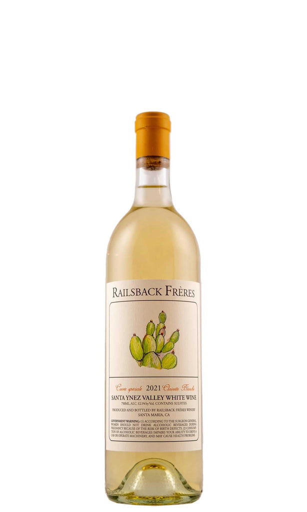 Bottle of Railsback Freres, Clairette Blanche, 2021 - White Wine - Flatiron Wines & Spirits - New York