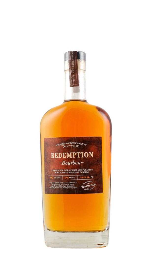 Bottle of Redemption, Straight Bourbon - Spirit - Flatiron Wines & Spirits - New York