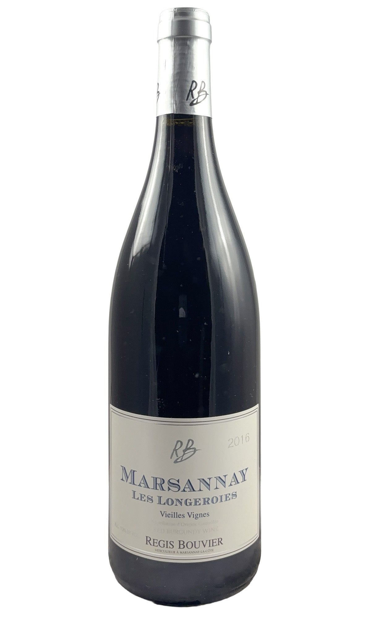 Bottle of Rene Bouvier, Marsannay Les Longeroies Vieilles Vignes, 2016 - Red Wine - Flatiron Wines & Spirits - New York