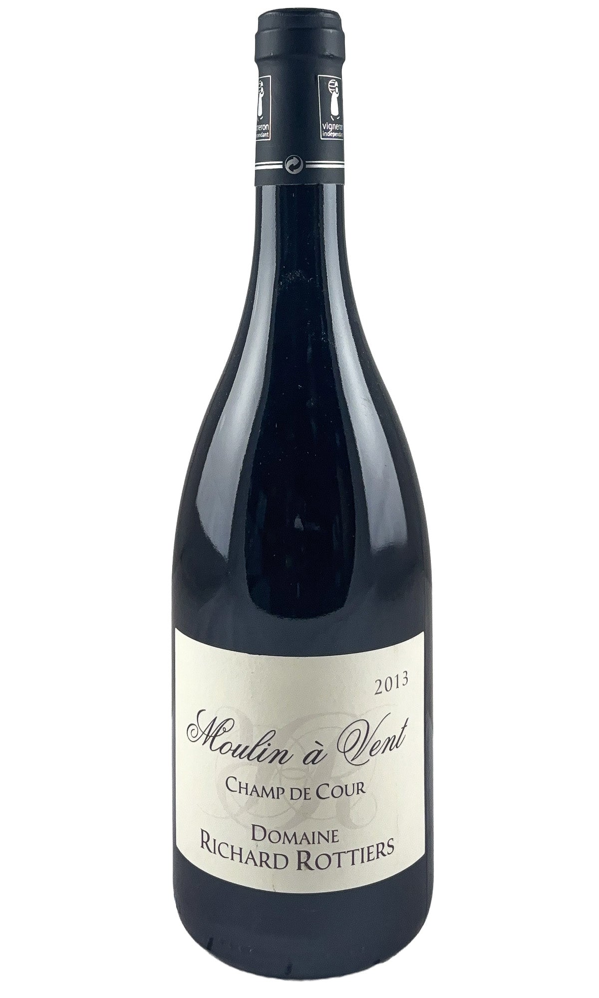 Bottle of Richard Rottiers, Moulin-a-Vent Champ de Cour, 2013 - Red Wine - Flatiron Wines & Spirits - New York