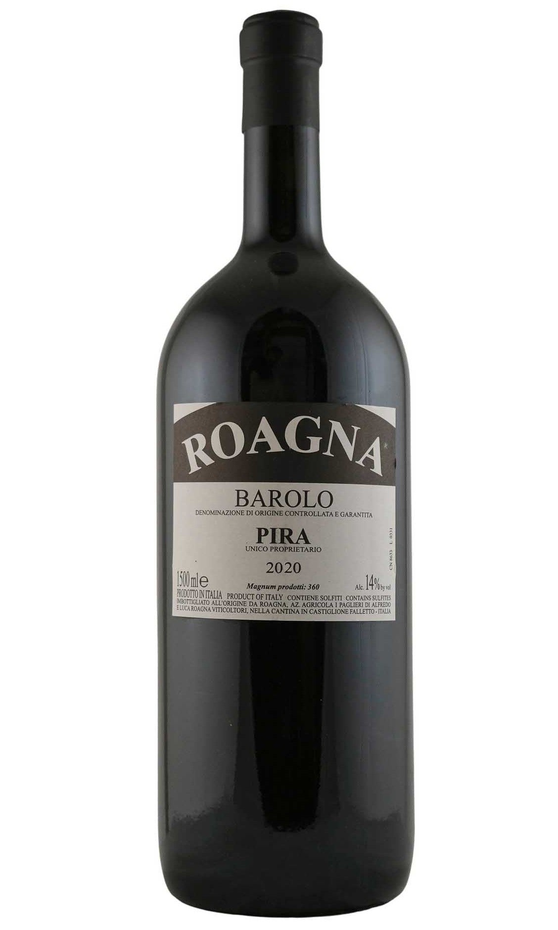 Bottle of Roagna, Barolo Pira, 2020 (1.5L) - Red Wine - Flatiron Wines & Spirits - New York