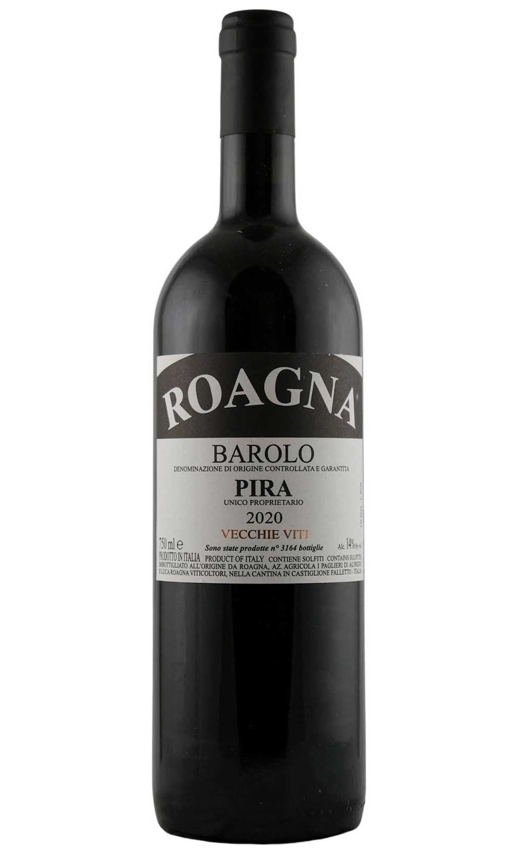 Bottle of Roagna, Barolo Pira VV, 2020 - Red Wine - Flatiron Wines & Spirits - New York