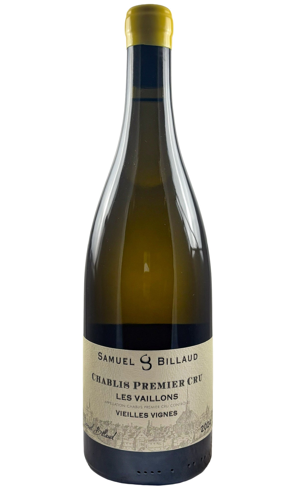 Bottle of Samuel Billaud, Chablis 1er Cru Les Vaillons Vieilles Vignes, 2024 - White Wine - Flatiron Wines & Spirits - New York