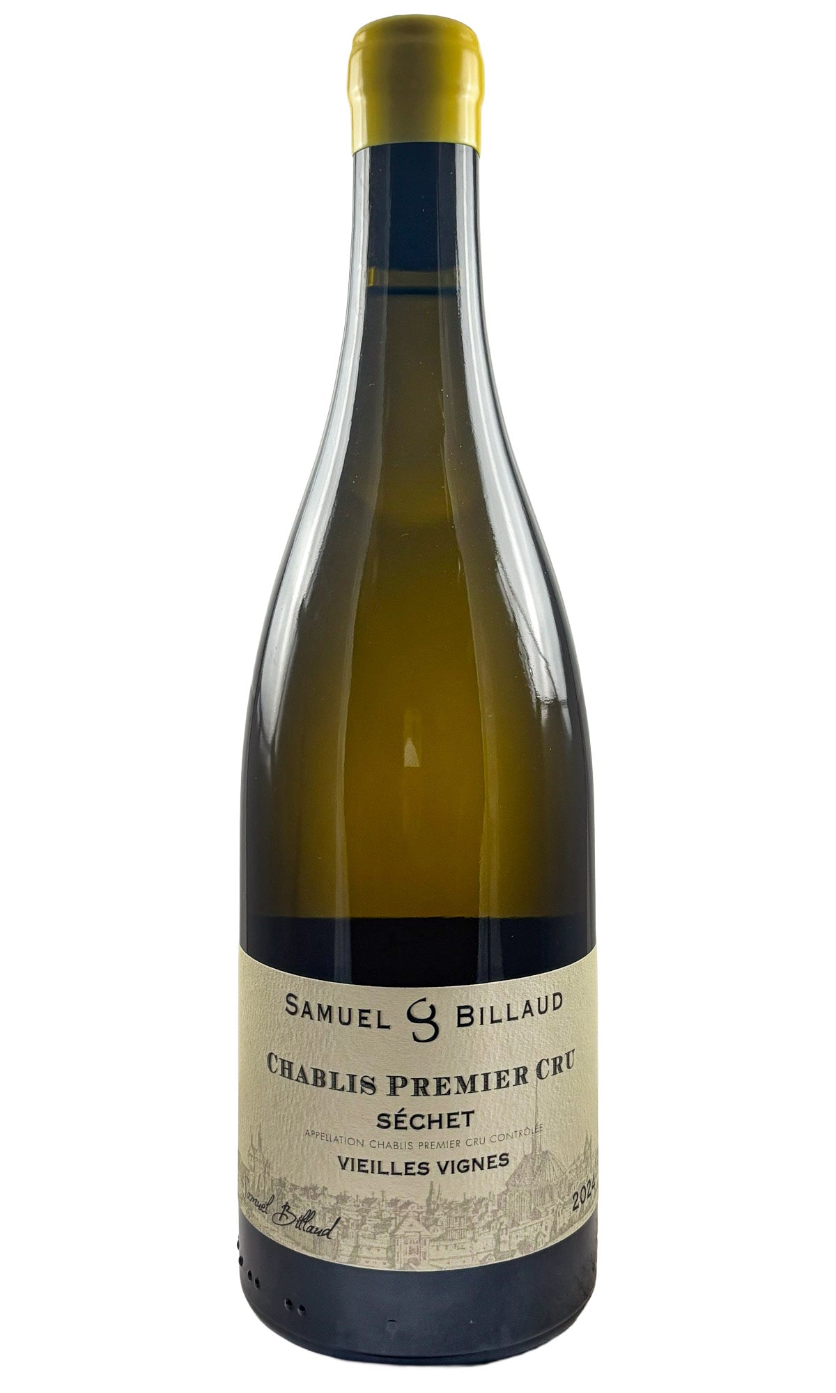 Bottle of Samuel Billaud, Chablis 1er Cru Sechet Vieilles Vignes, 2024 - White Wine - Flatiron Wines & Spirits - New York