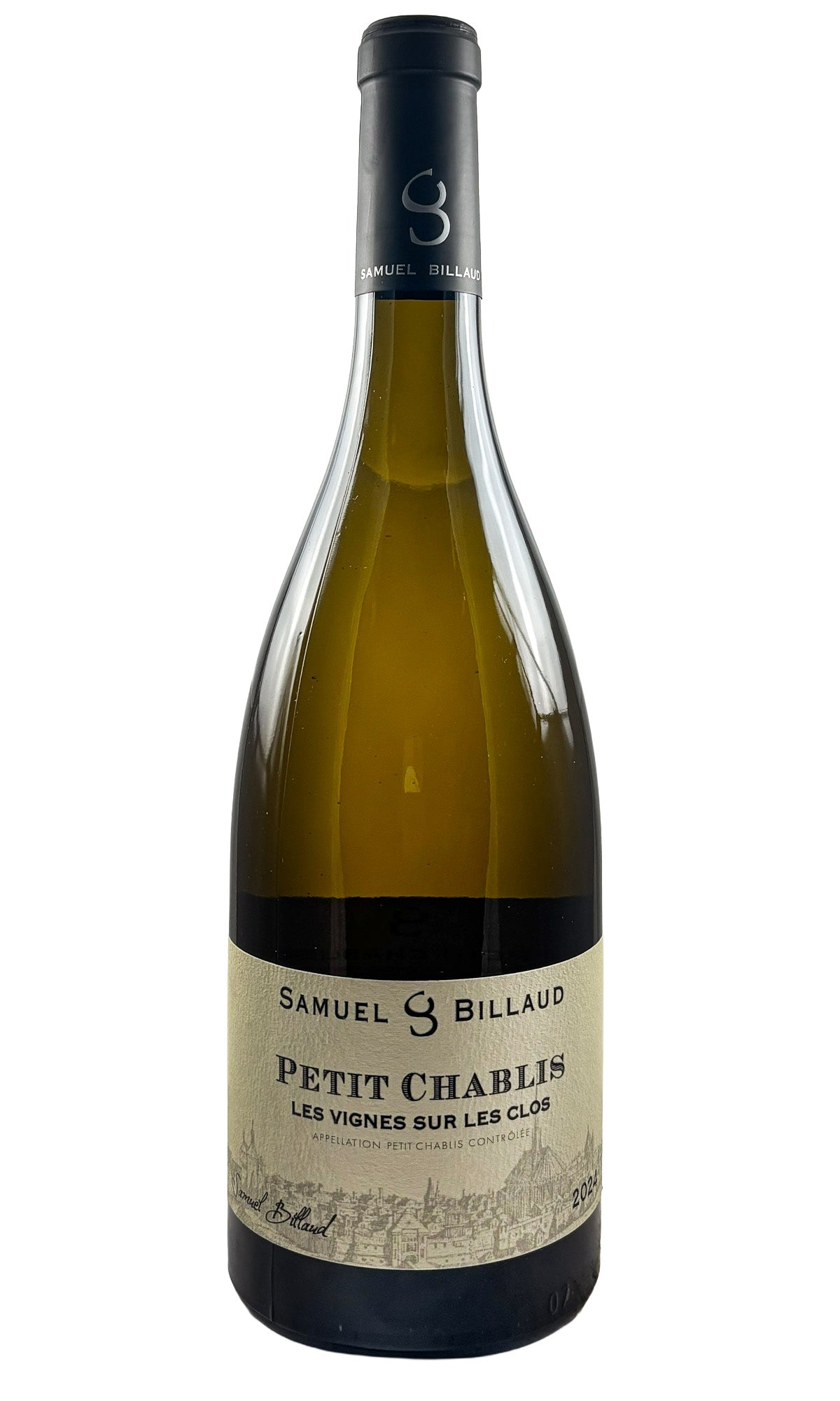 Bottle of Samuel Billaud, Petit Chablis Sur Les Clos, 2024 - White Wine - Flatiron Wines & Spirits - New York
