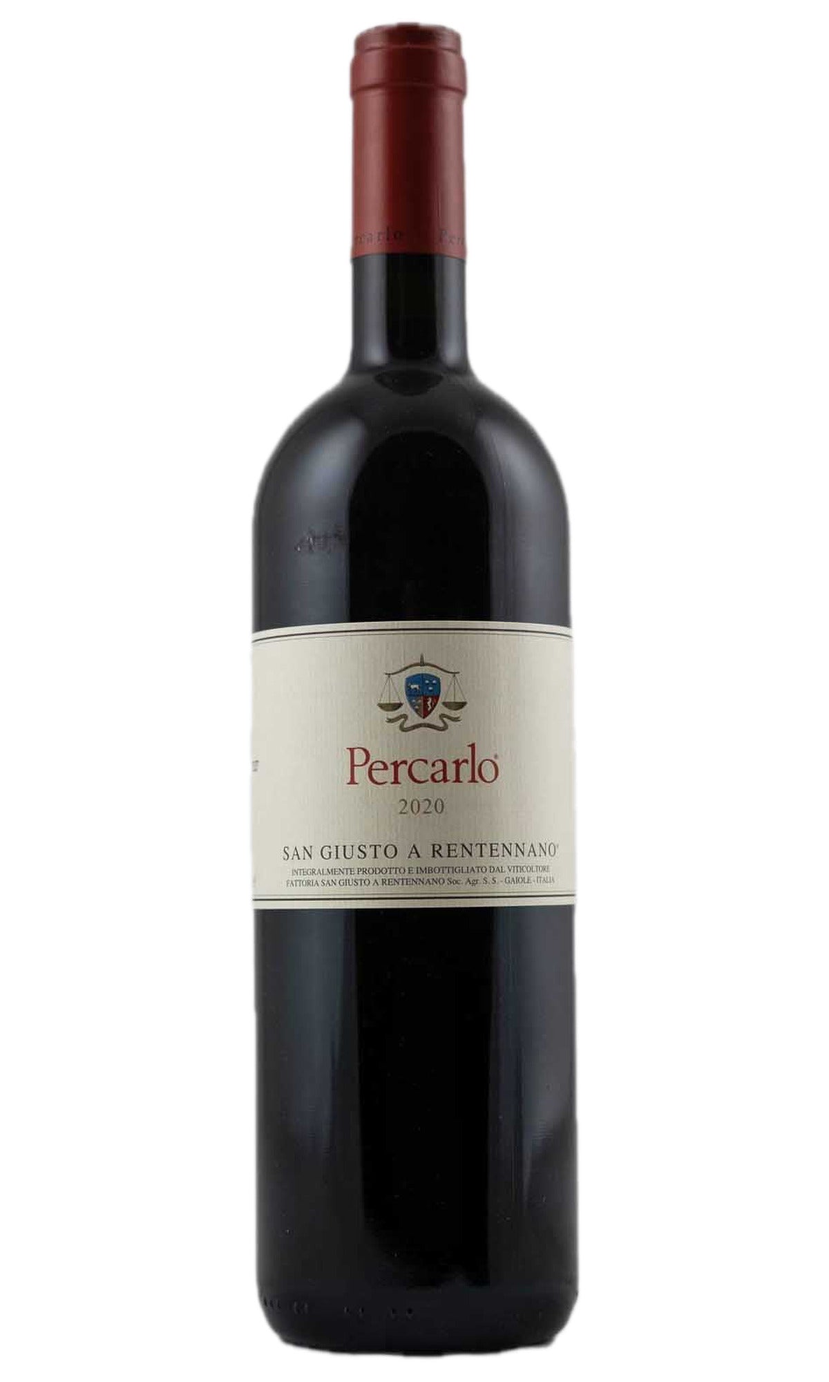Bottle of San Giusto a Rentennano, IGT Toscana “Percarlo”, 2020 - Red Wine - Flatiron Wines & Spirits - New York
