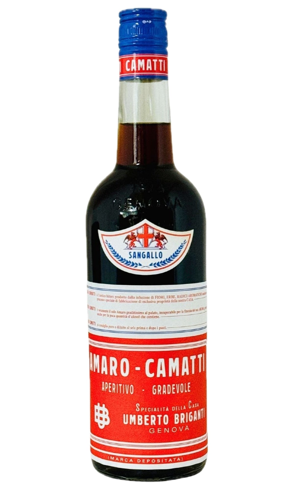 Bottle of Sangallo Distillery, Cinque Terre Amaro Camatti, NV - Spirit - Flatiron Wines & Spirits - New York