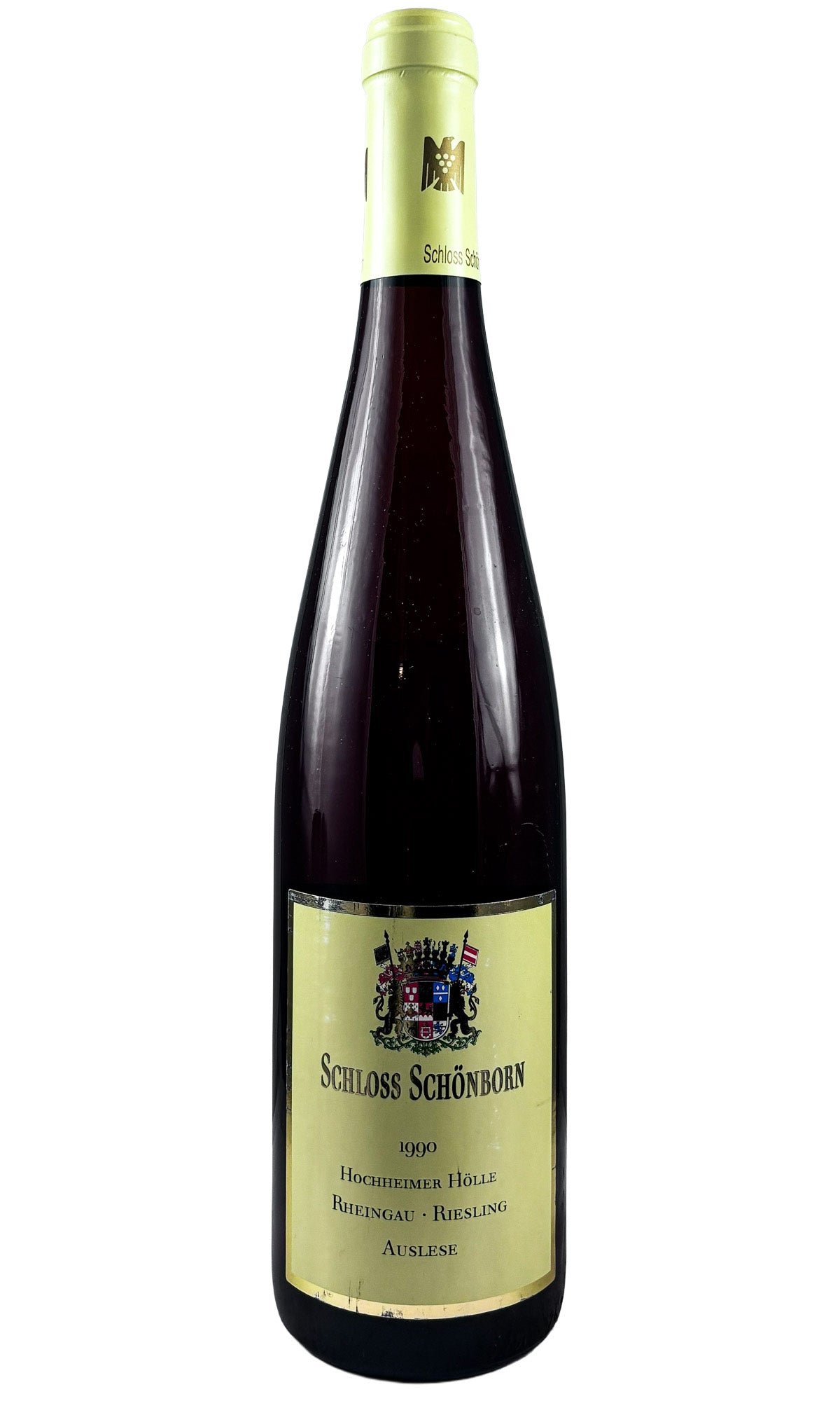 Bottle of Schloss Schonborn, Hochheimer Holle Riesling Auslese, 1990 - Dessert Wine - Flatiron Wines & Spirits - New York