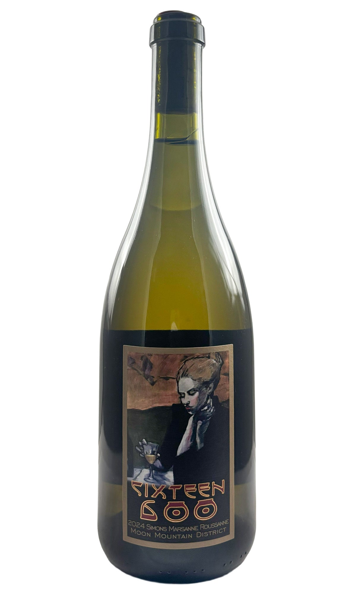 Bottle of Sixteen 600 (Phil Coturri) Winery, Simons Vineyard Moon Mountain District Marsanne/Roussanne, 2024 - White Wine - Flatiron Wines & Spirits - New York