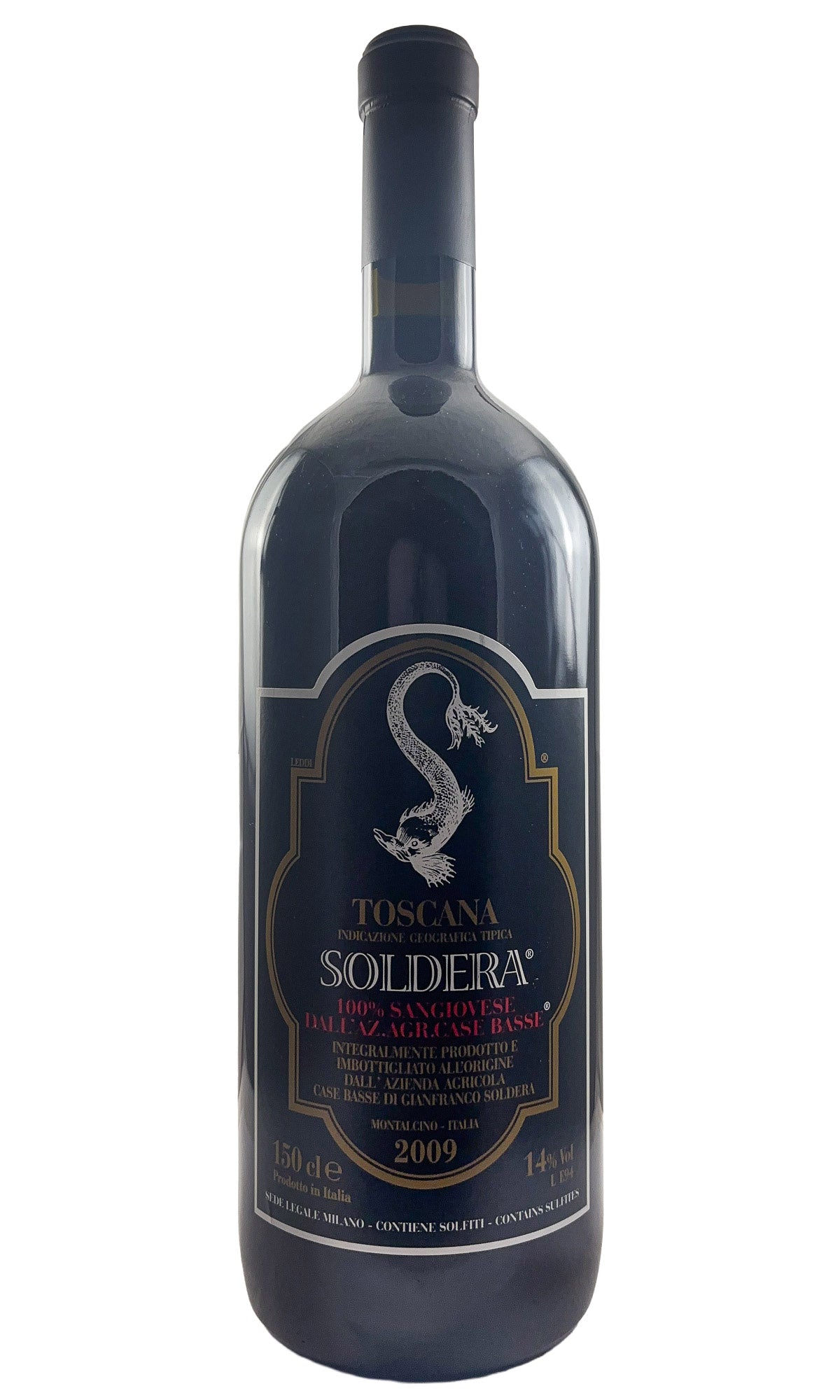 Bottle of Soldera, Brunello di Montalcino Riserva, 2009 (1.5L) - Red Wine - Flatiron Wines & Spirits - New York