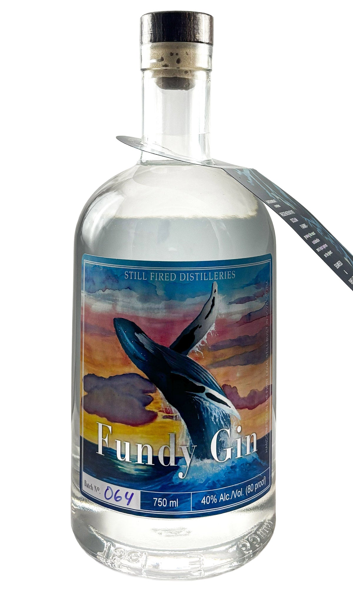 Bottle of Still Fired Spirits, Bay of Fundy Gin, NV - Spirit - Flatiron Wines & Spirits - New York