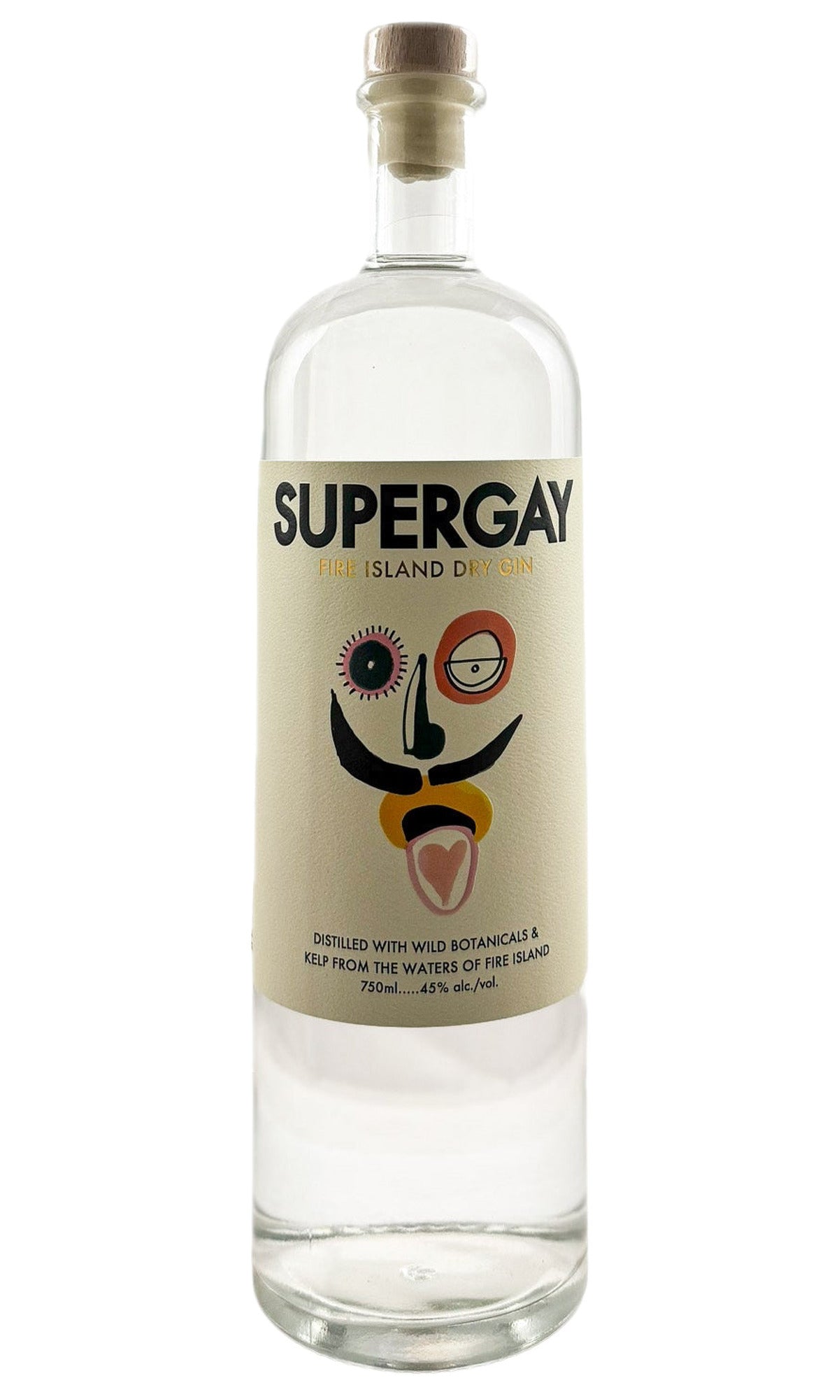 Bottle of Supergay Spirits, Fire Island Gin, NV - Spirit - Flatiron Wines & Spirits - New York
