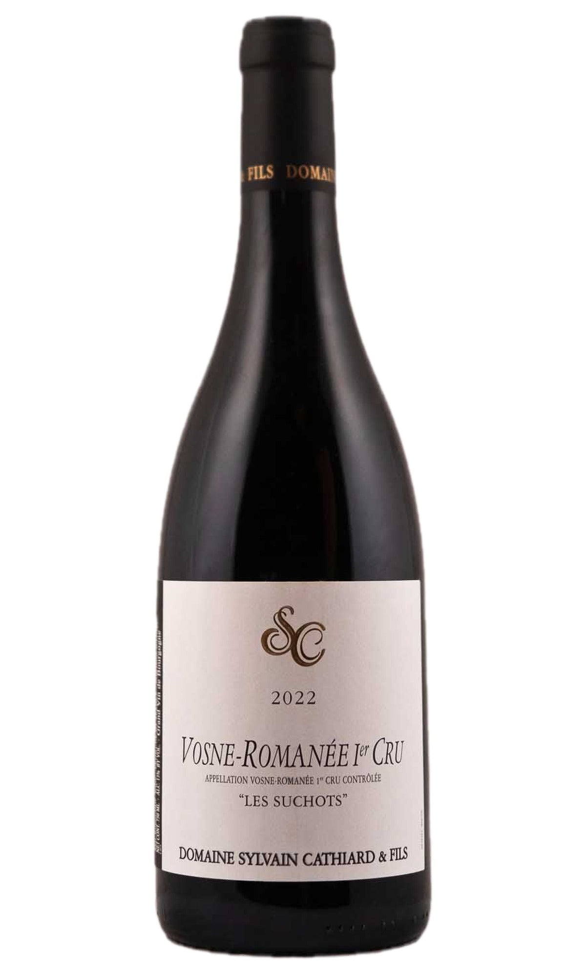 Bottle of Sylvain Cathiard, Vosne Romanee 1er Cru Suchots, 2022 - Red Wine - Flatiron Wines & Spirits - New York
