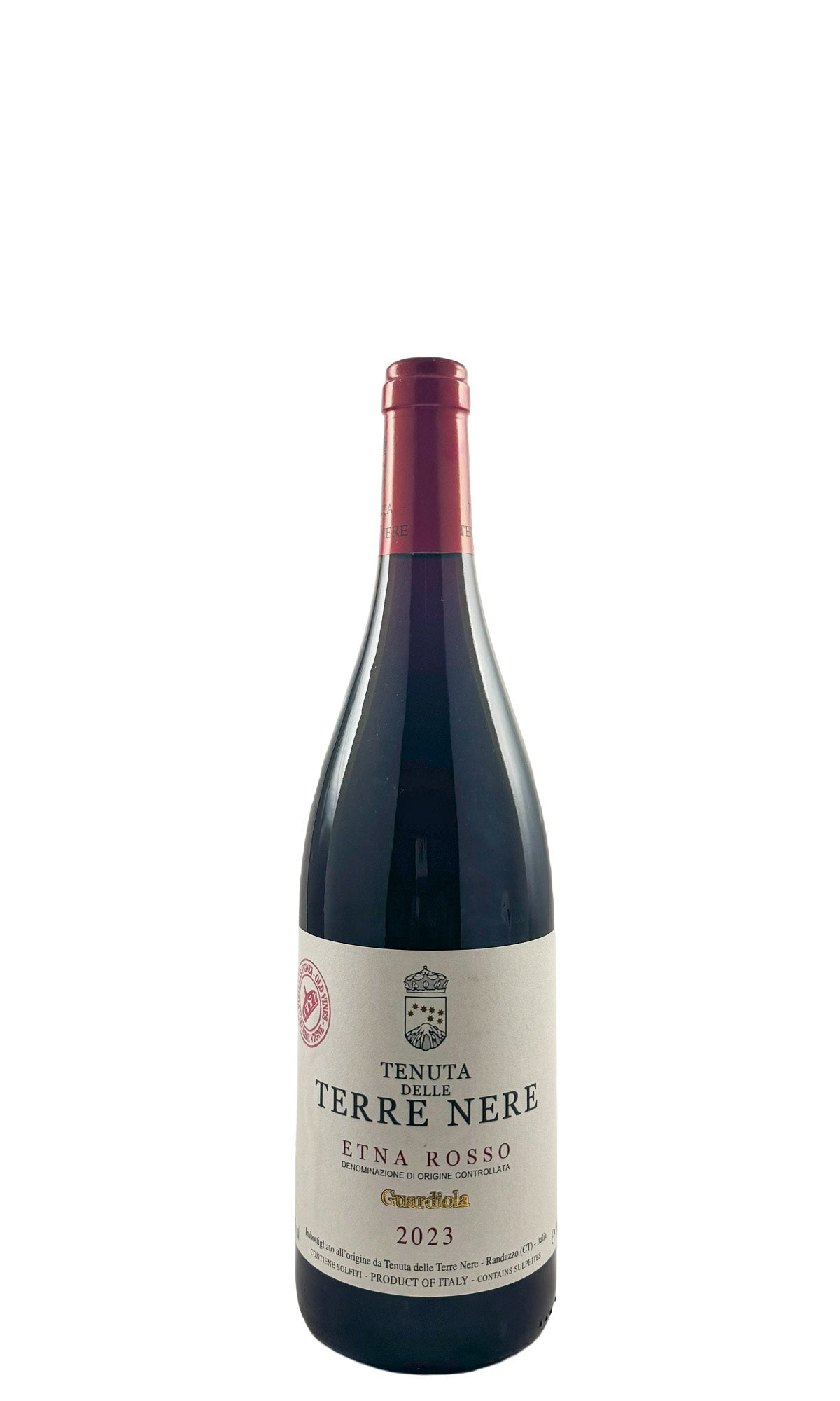 Bottle of Tenuta delle Terre Nere, Etna Rosso "Guardiola", 2023 - Red Wine - Flatiron Wines & Spirits - New York