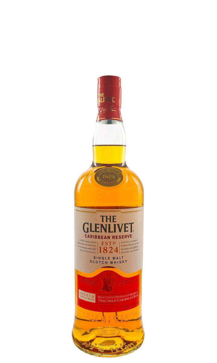 The Glenlivet, Single Malt Scotch Caribbean Reserve – Flatiron