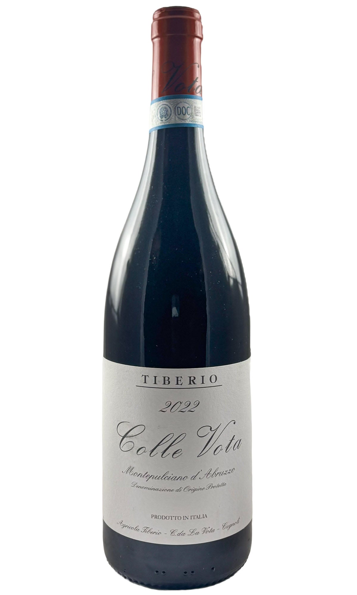 Bottle of Tiberio, Montepulciano d'Abruzzo Colle Vota, 2022 - Red Wine - Flatiron Wines & Spirits - New York