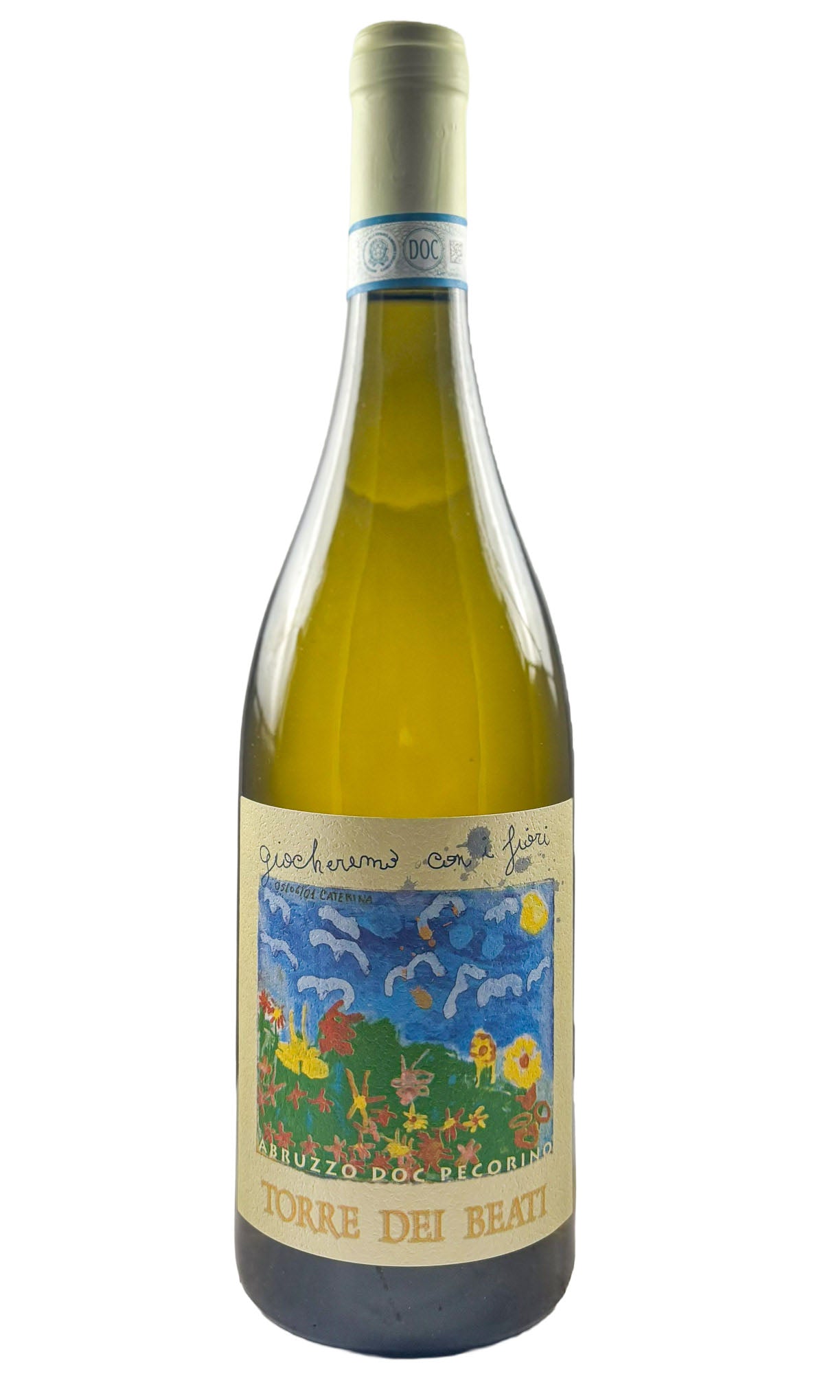 Bottle of Torre dei Beati, Giocheremo Con i Fiori Pecorino d'Abruzzo, 2025 - White Wine - Flatiron Wines & Spirits - New York