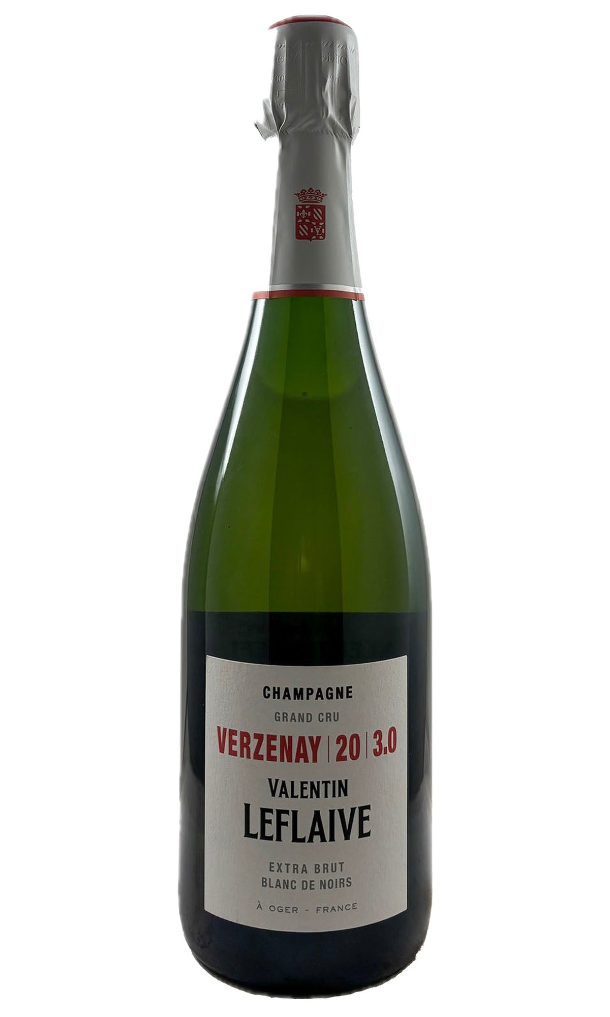 Bottle of Valentin Leflaive, Champagne Blanc de Noirs Extra Brut Verzenay 20/3.0, NV - Sparkling Wine - Flatiron Wines & Spirits - New York