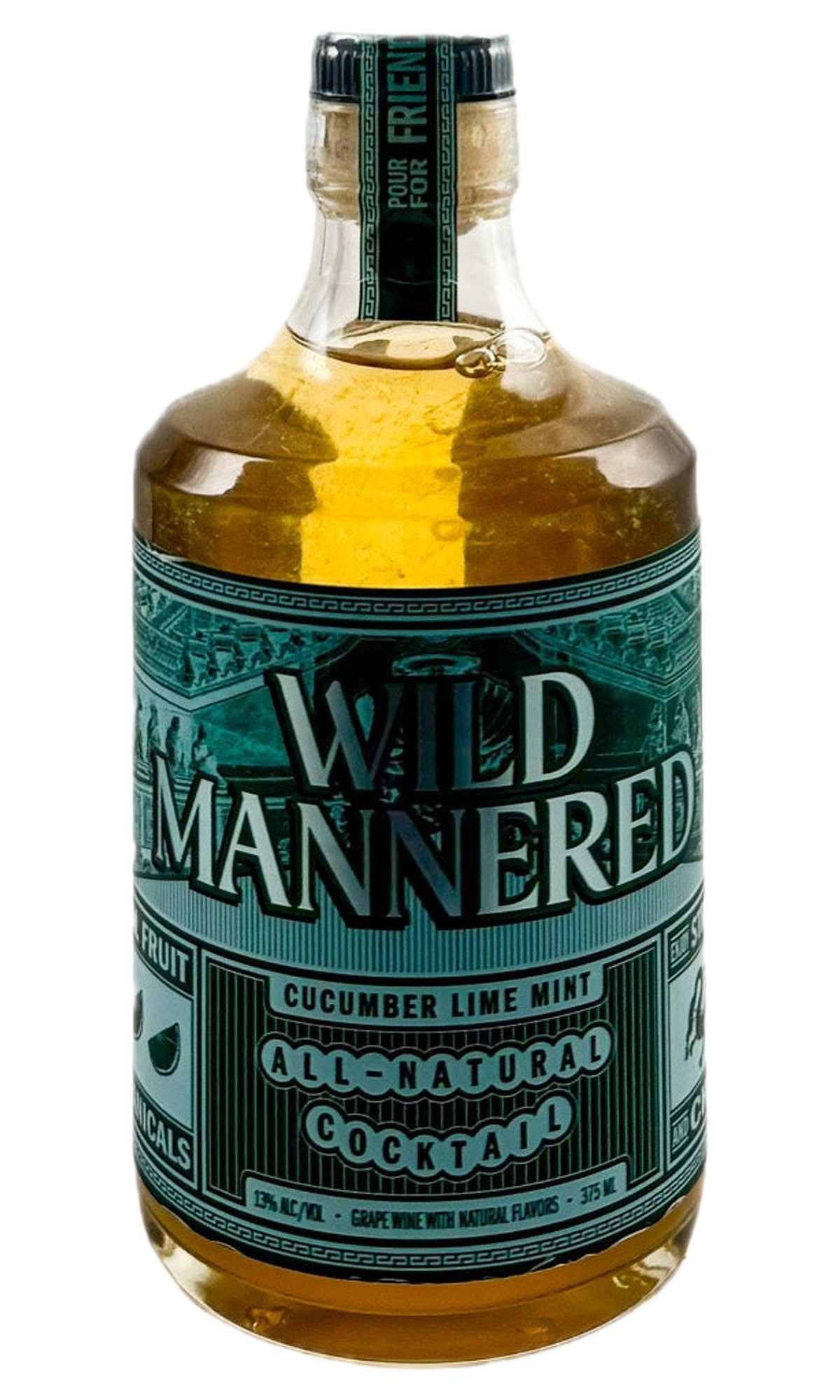 Bottle of Wild Mannered, Cucumber Lime Mint Soju (375ml) - Spirit - Flatiron Wines & Spirits - New York