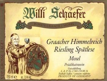 Bottle of Willi Schaefer, Graacher Himmelreich Riesling Spatlese, 2025 (Pre-Arrival, ETA Late Fall 2026) - White Wine - Flatiron Wines & Spirits - New York
