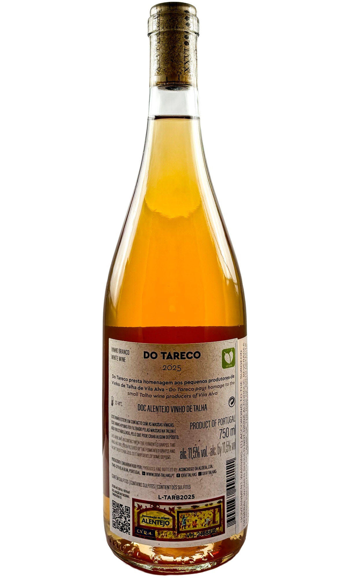 Bottle of XXVI Talhas, Tareco Branco, 2025 - Orange Wine - Flatiron Wines & Spirits - New York