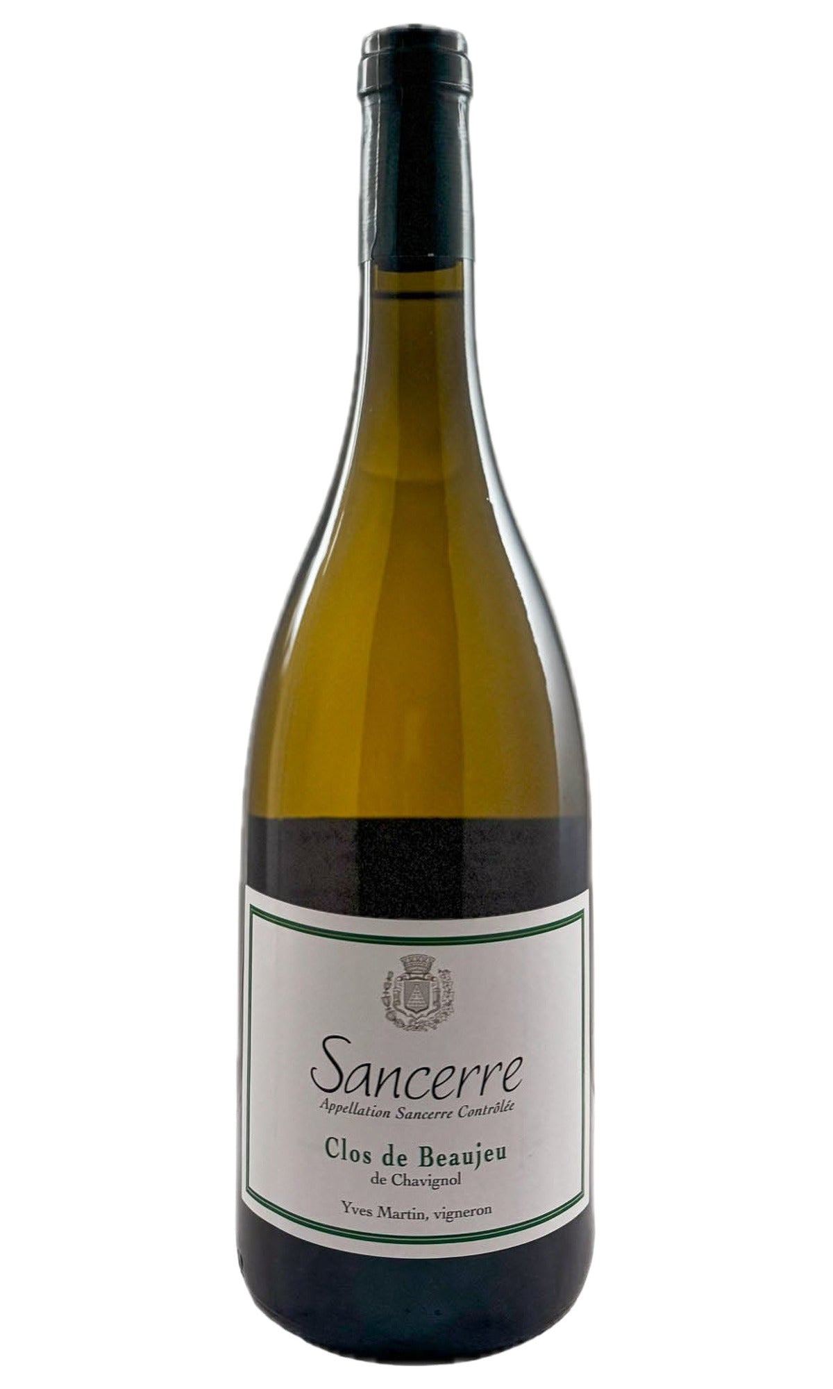 Bottle of Yves Martin, Clos de Beaujeu Sancerre, 2023 - White Wine - Flatiron Wines & Spirits - New York