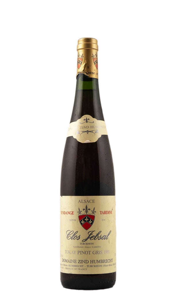 Bottle of Zind-Humbrecht, Clos Jebsal Alsace Tokay Pinot Gris Vendange Tardive, 1991 - Dessert Wine - Flatiron Wines & Spirits - New York